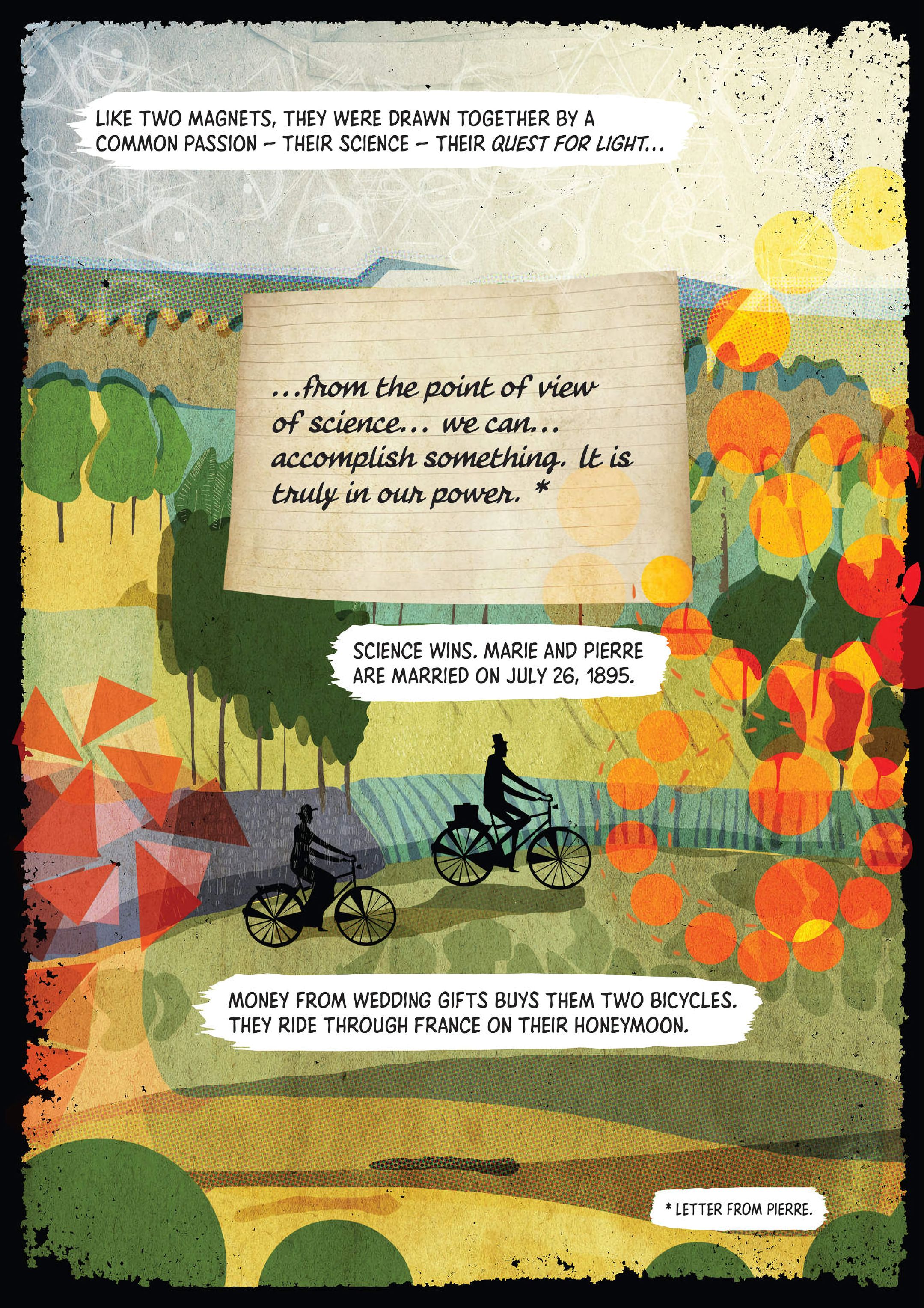 Read online Marie Curie: A Quest For Light comic -  Issue # TPB - 81