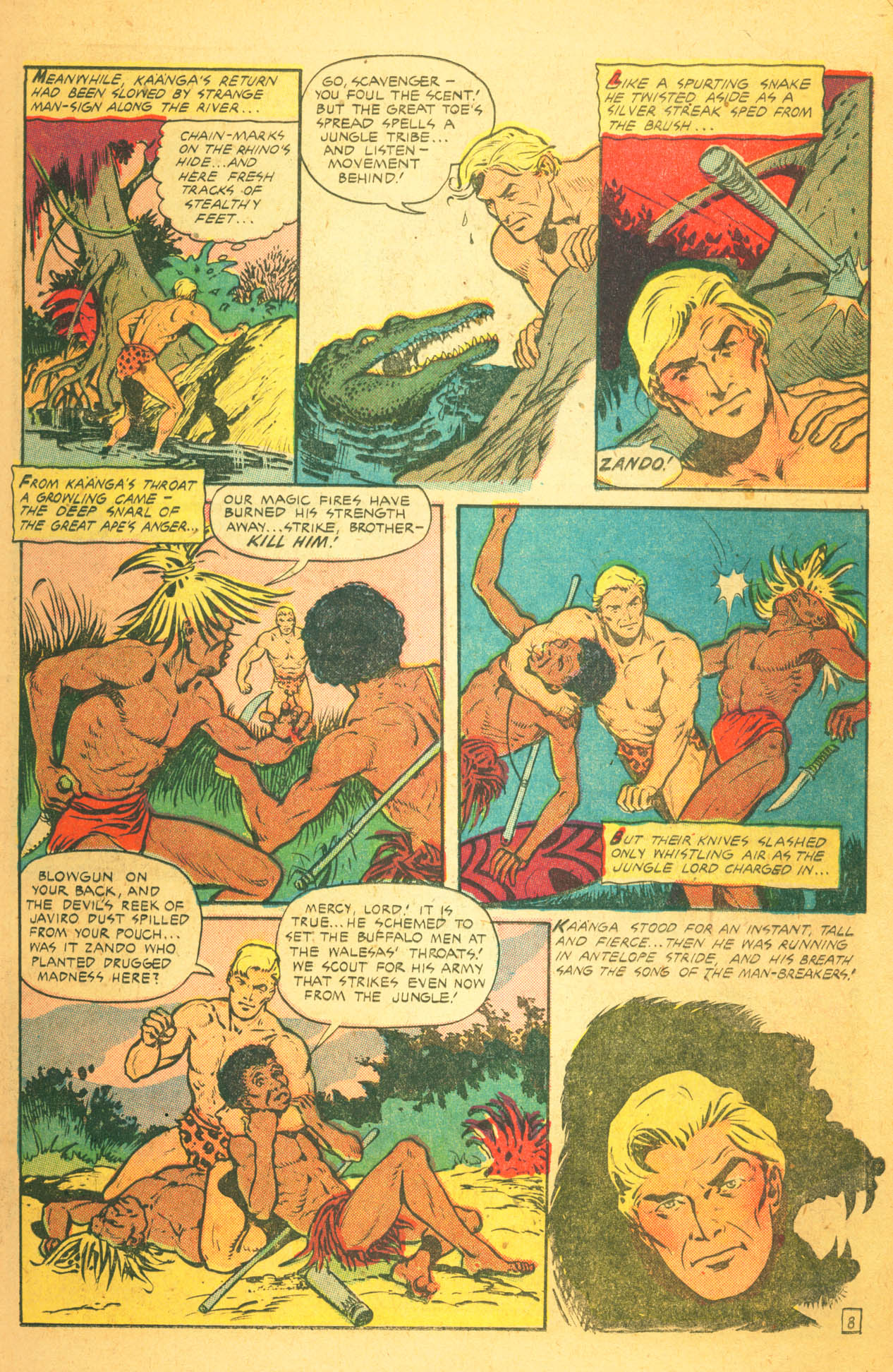 Read online Jungle Comics comic -  Issue #140 - 11
