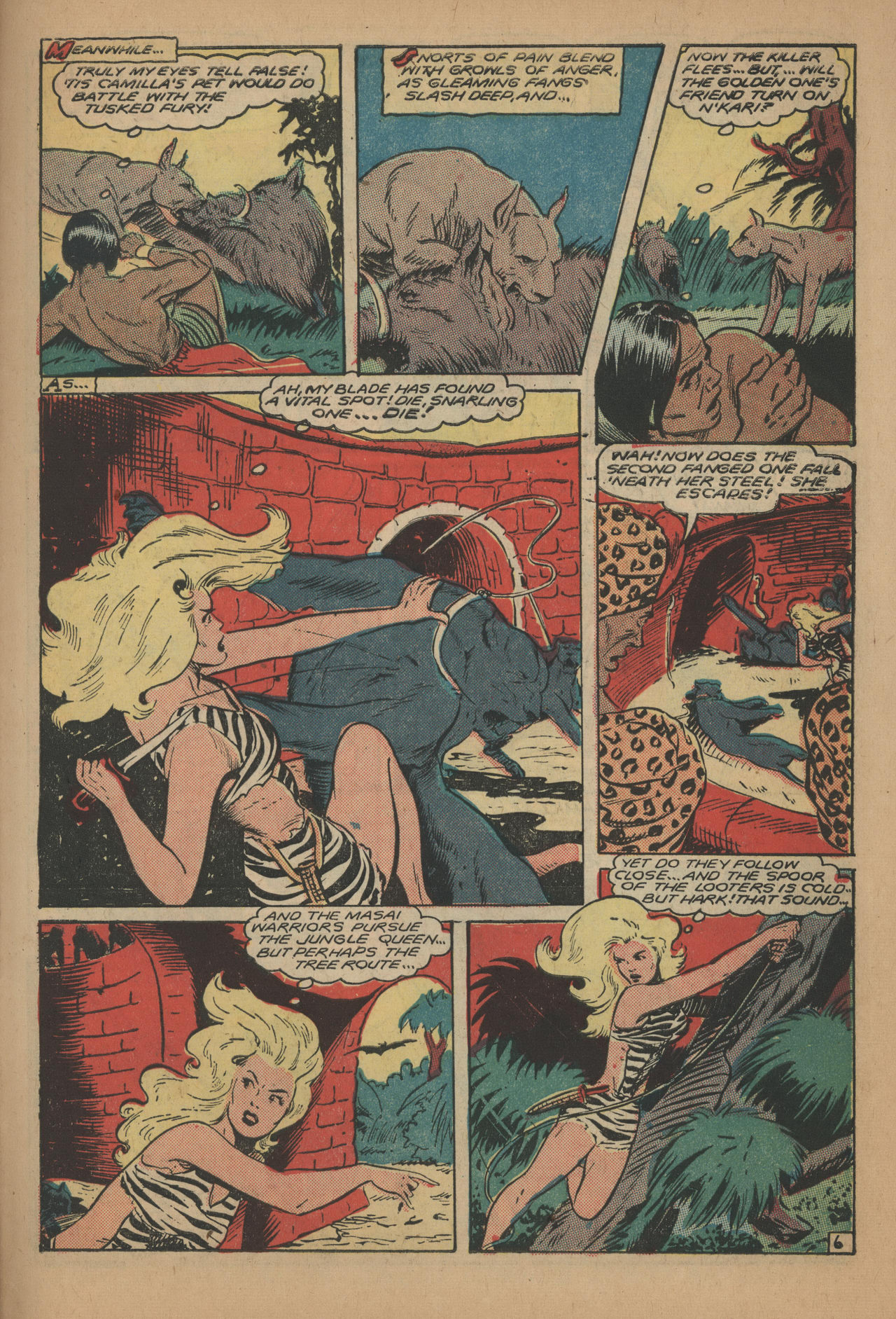 Read online Jungle Comics comic -  Issue #107 - 47