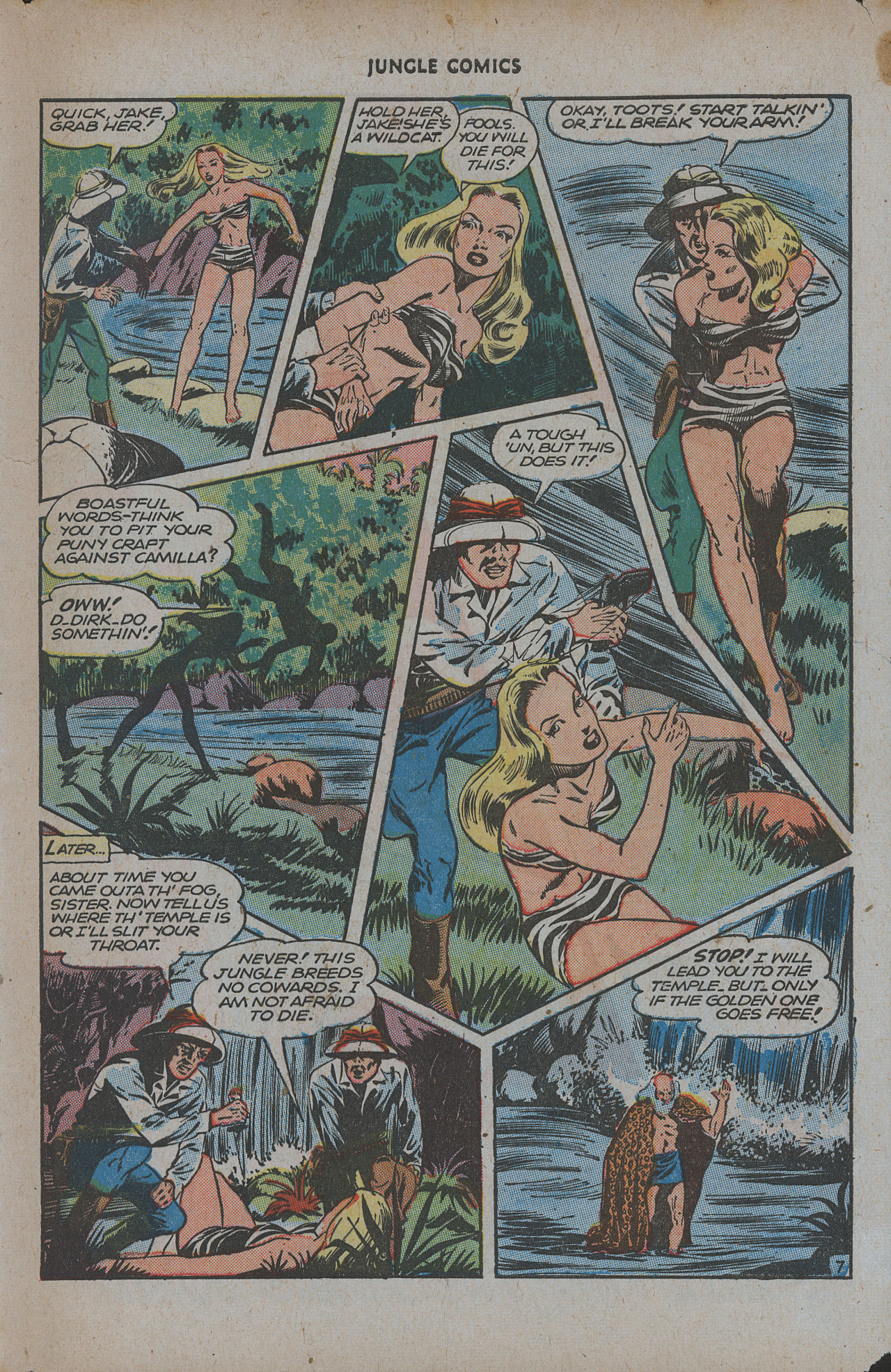 Read online Jungle Comics comic -  Issue #77 - 49