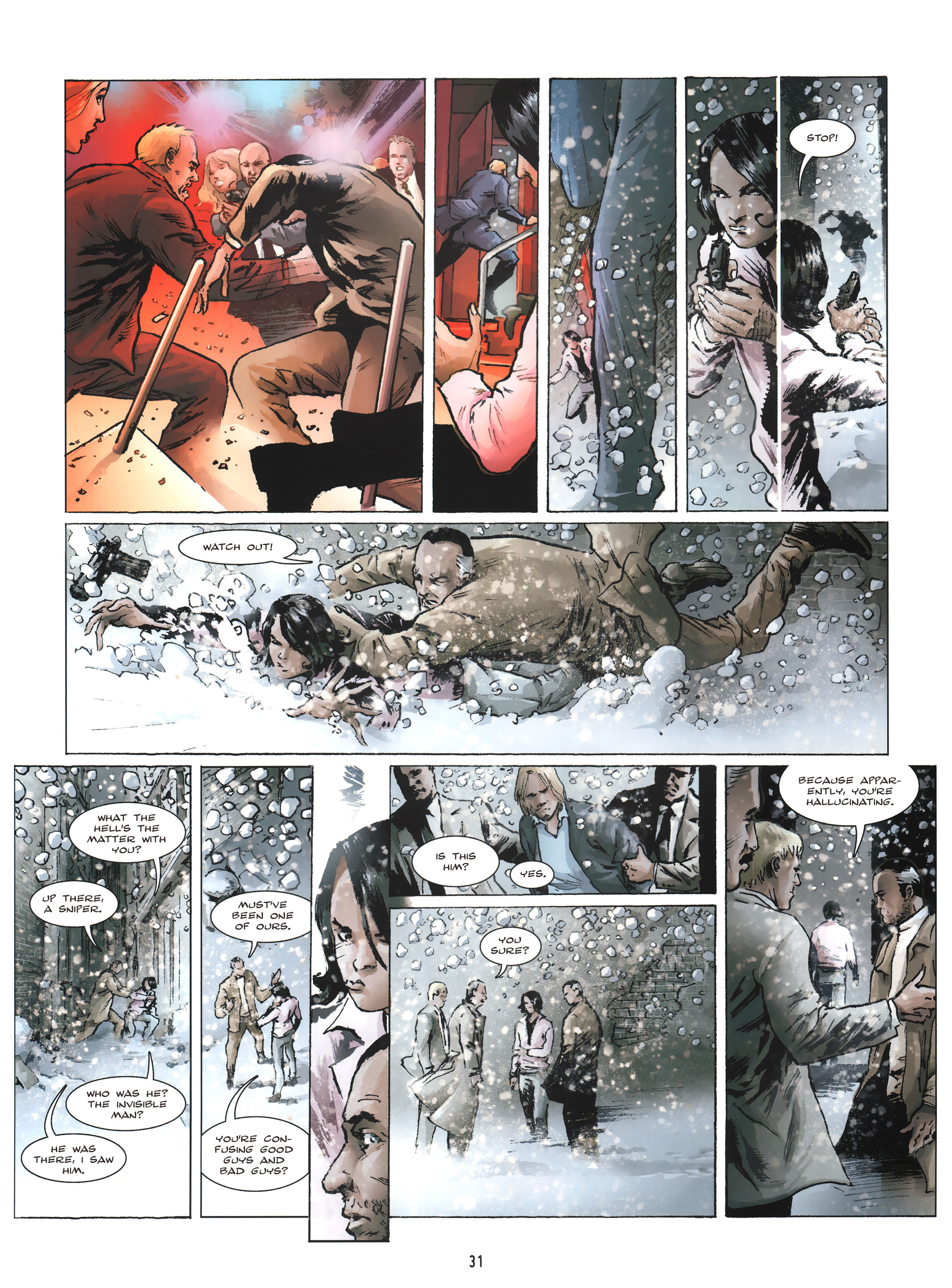 Read online Firewall comic -  Issue #1 - 32