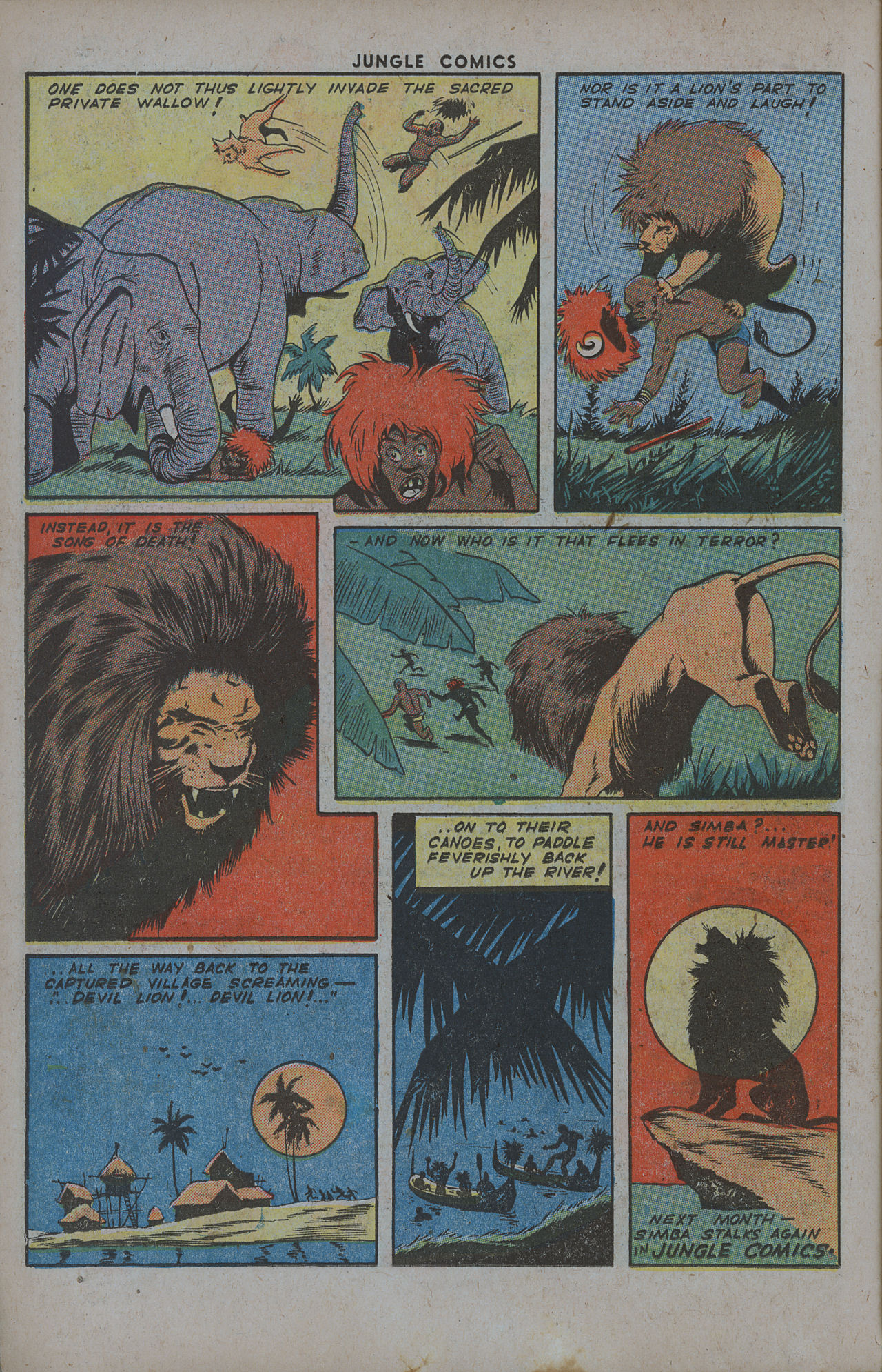 Read online Jungle Comics comic -  Issue #56 - 20