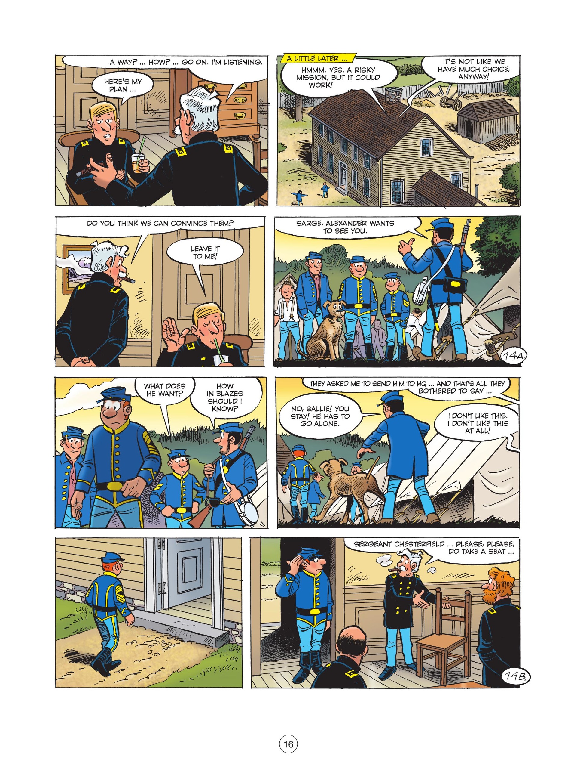Read online The Bluecoats comic -  Issue #16 - 18