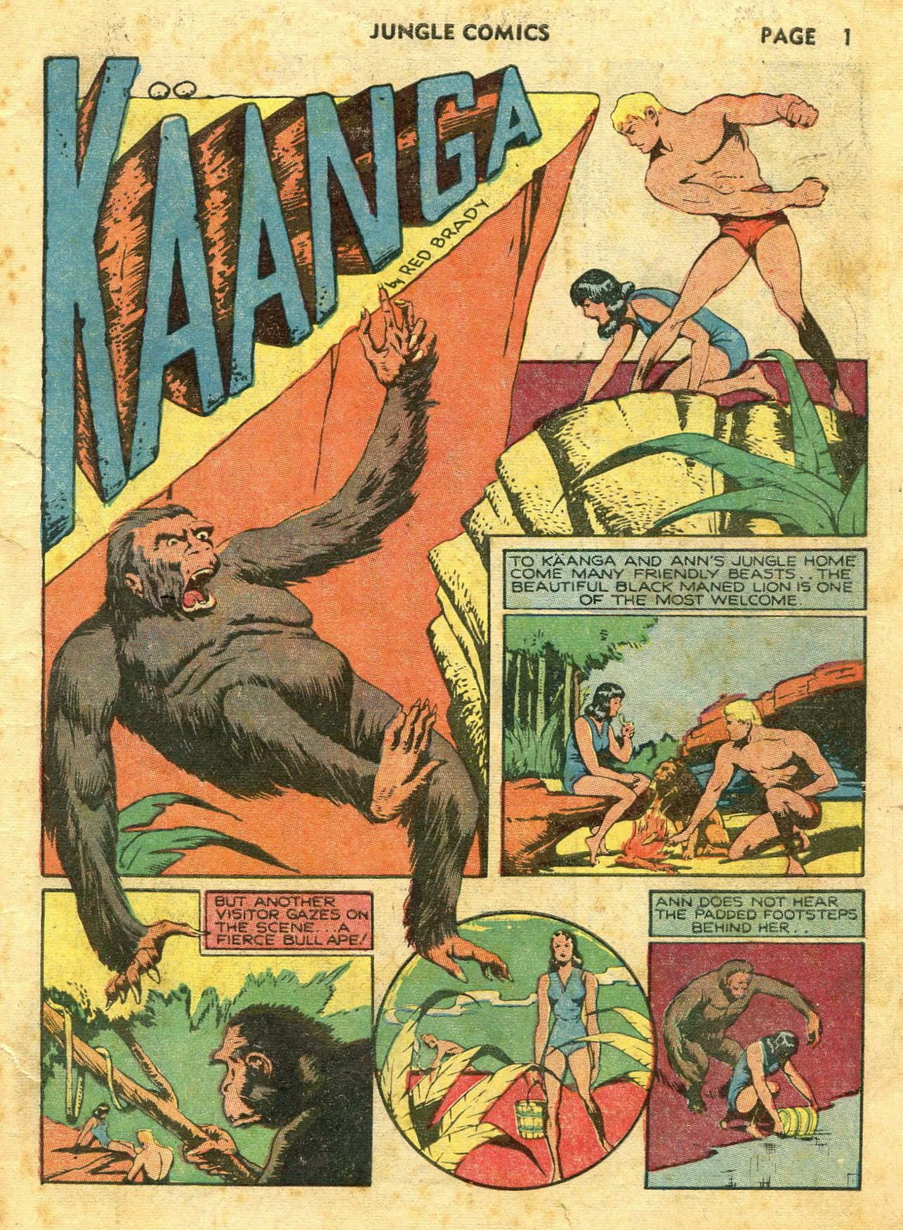 Read online Jungle Comics comic -  Issue #14 - 3