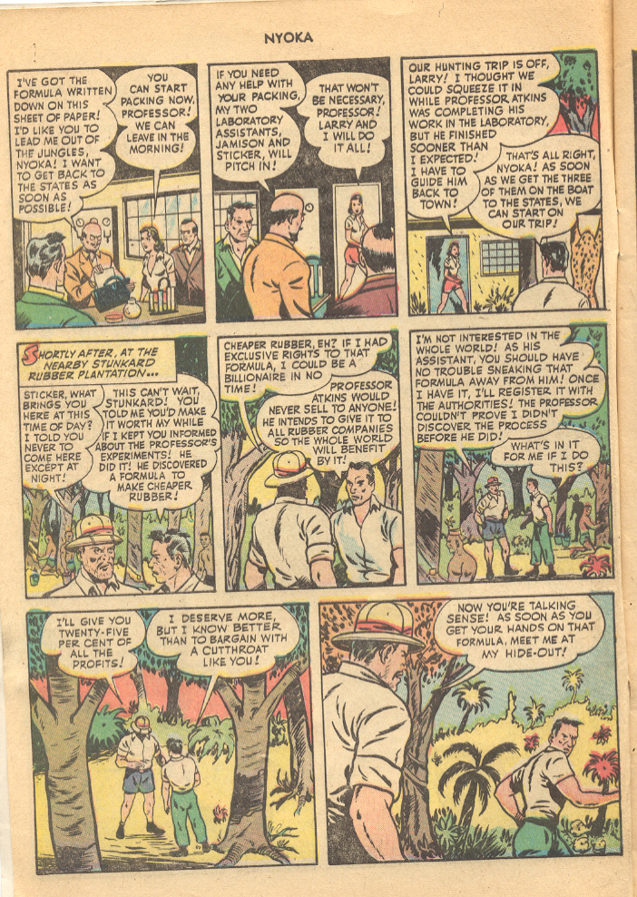 Read online Nyoka the Jungle Girl (1945) comic -  Issue #32 - 4