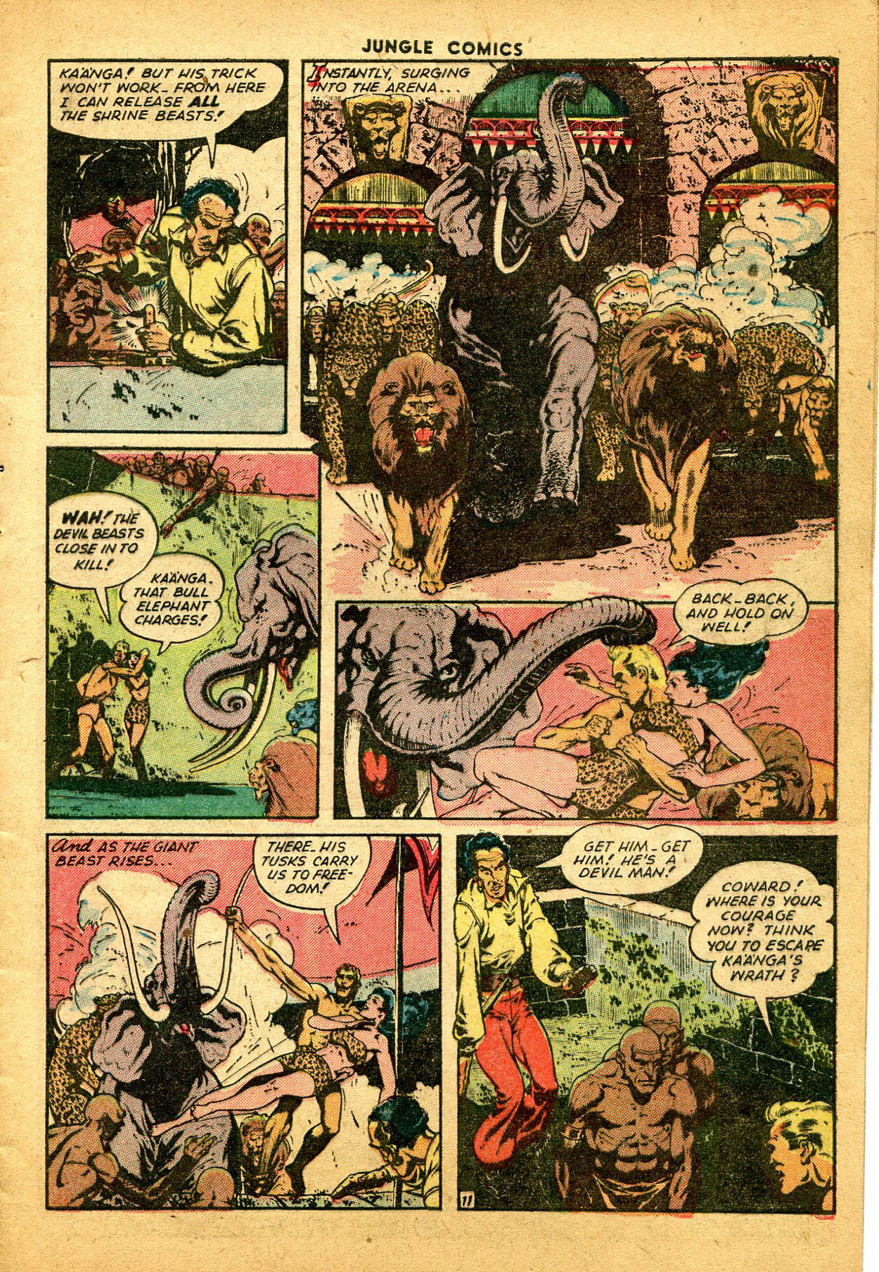 Read online Jungle Comics comic -  Issue #65 - 13
