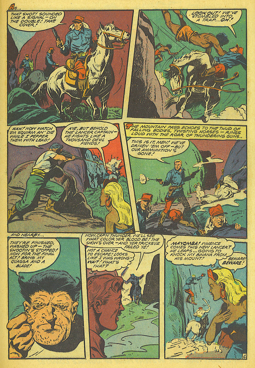 Read online Jungle Comics comic -  Issue #103 - 28