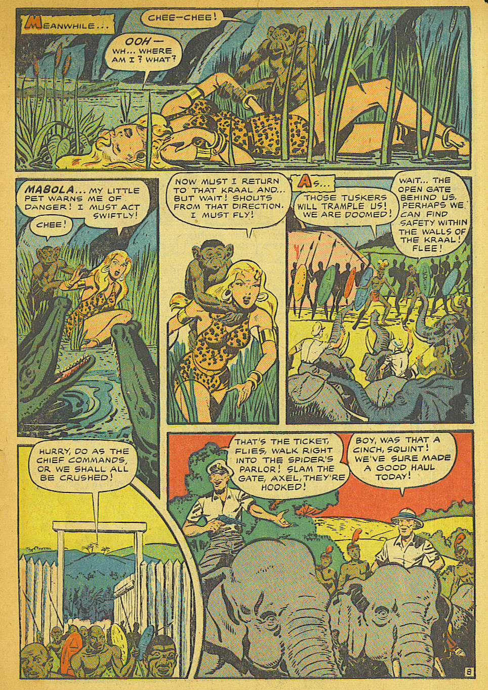 Read online Sheena, Queen of the Jungle (1942) comic -  Issue #10 - 31
