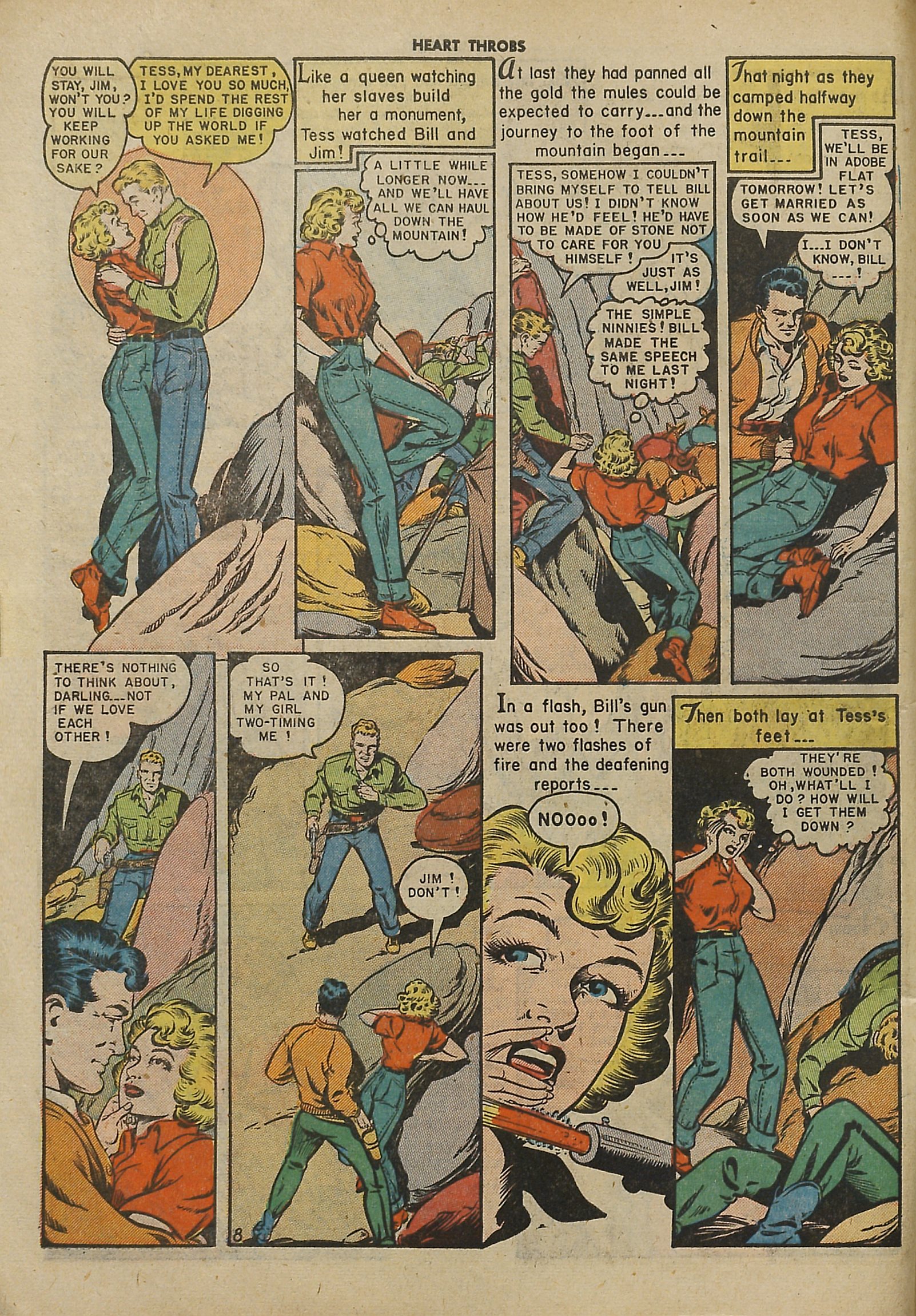 Read online Heart Throbs comic -  Issue #8 - 10
