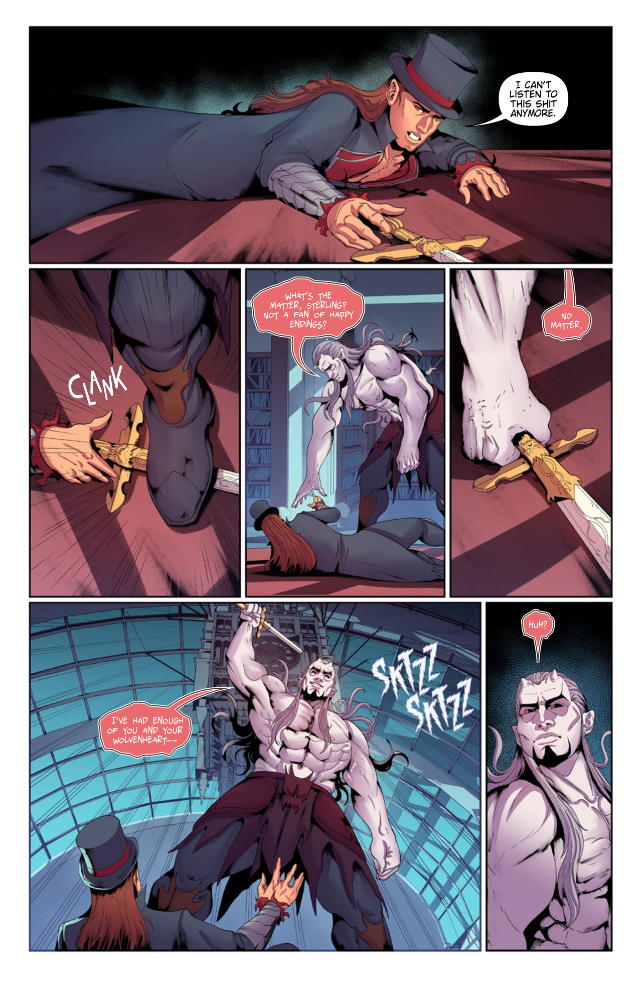 Read online Wolvenheart comic -  Issue #14 - 23