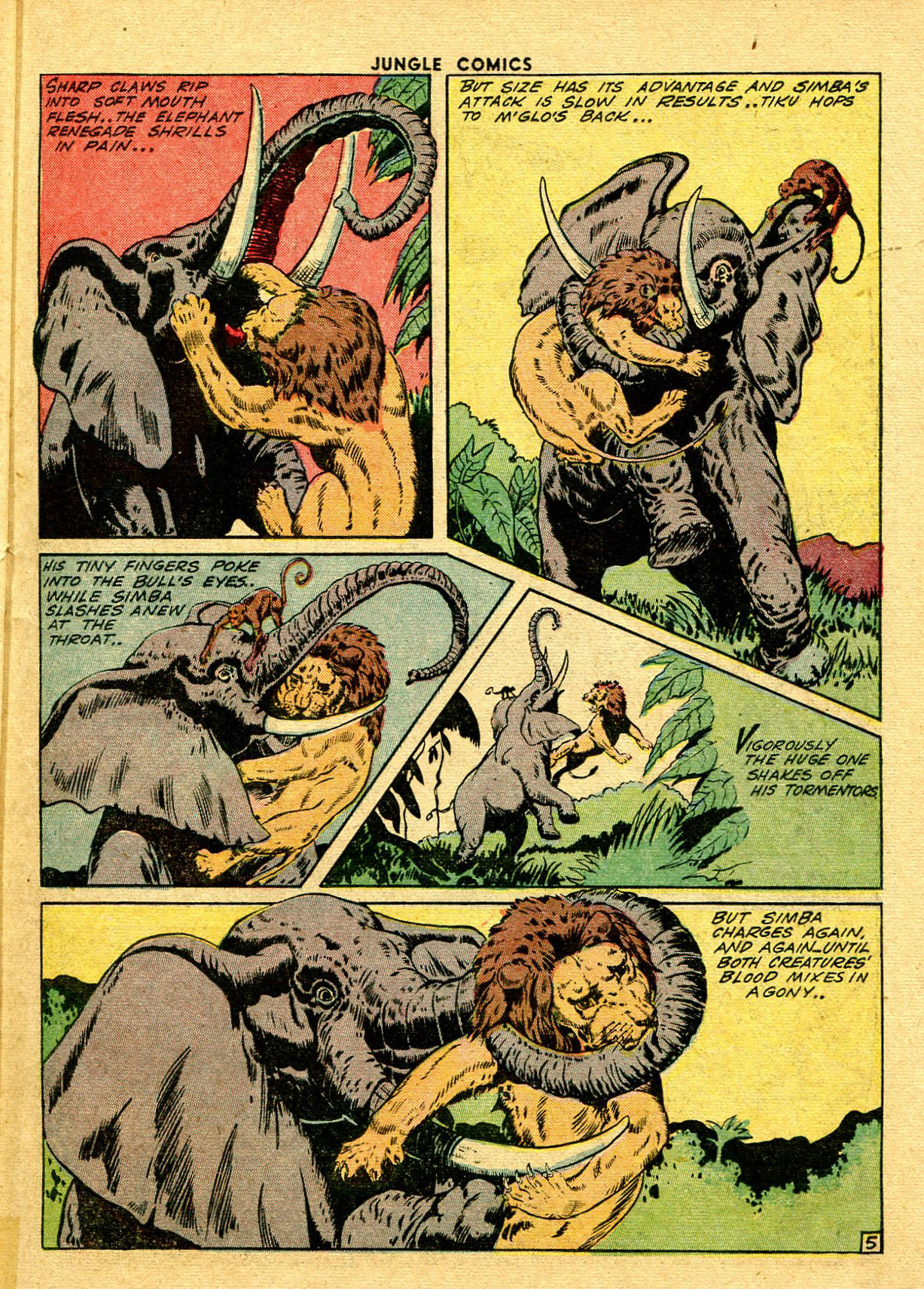 Read online Jungle Comics comic -  Issue #46 - 19