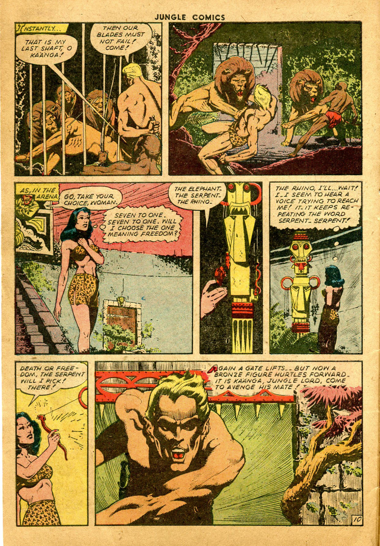 Read online Jungle Comics comic -  Issue #65 - 12
