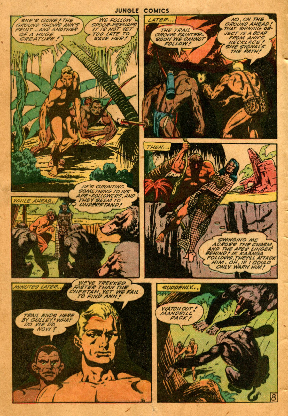 Read online Jungle Comics comic -  Issue #60 - 11