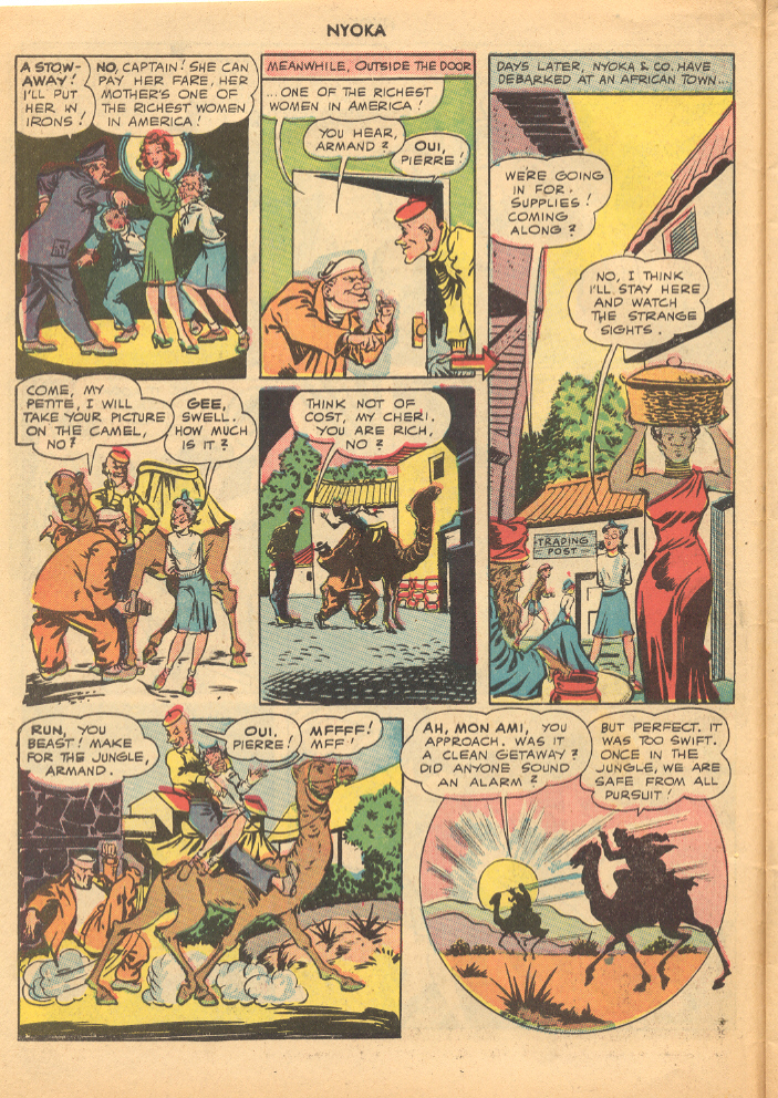 Read online Nyoka the Jungle Girl (1945) comic -  Issue #12 - 6
