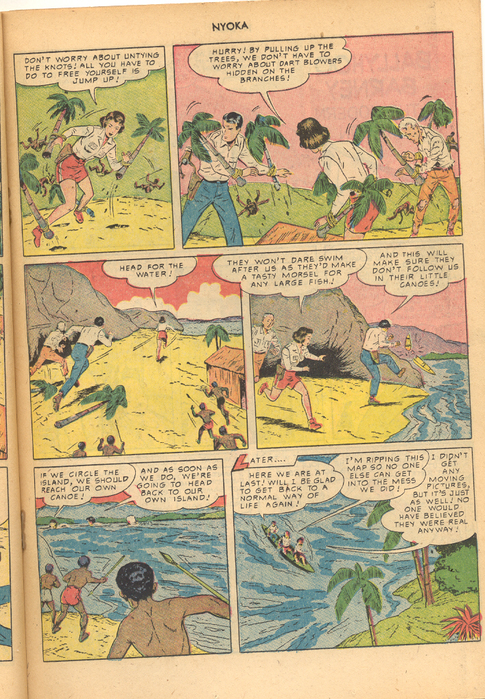 Read online Nyoka the Jungle Girl (1945) comic -  Issue #46 - 23