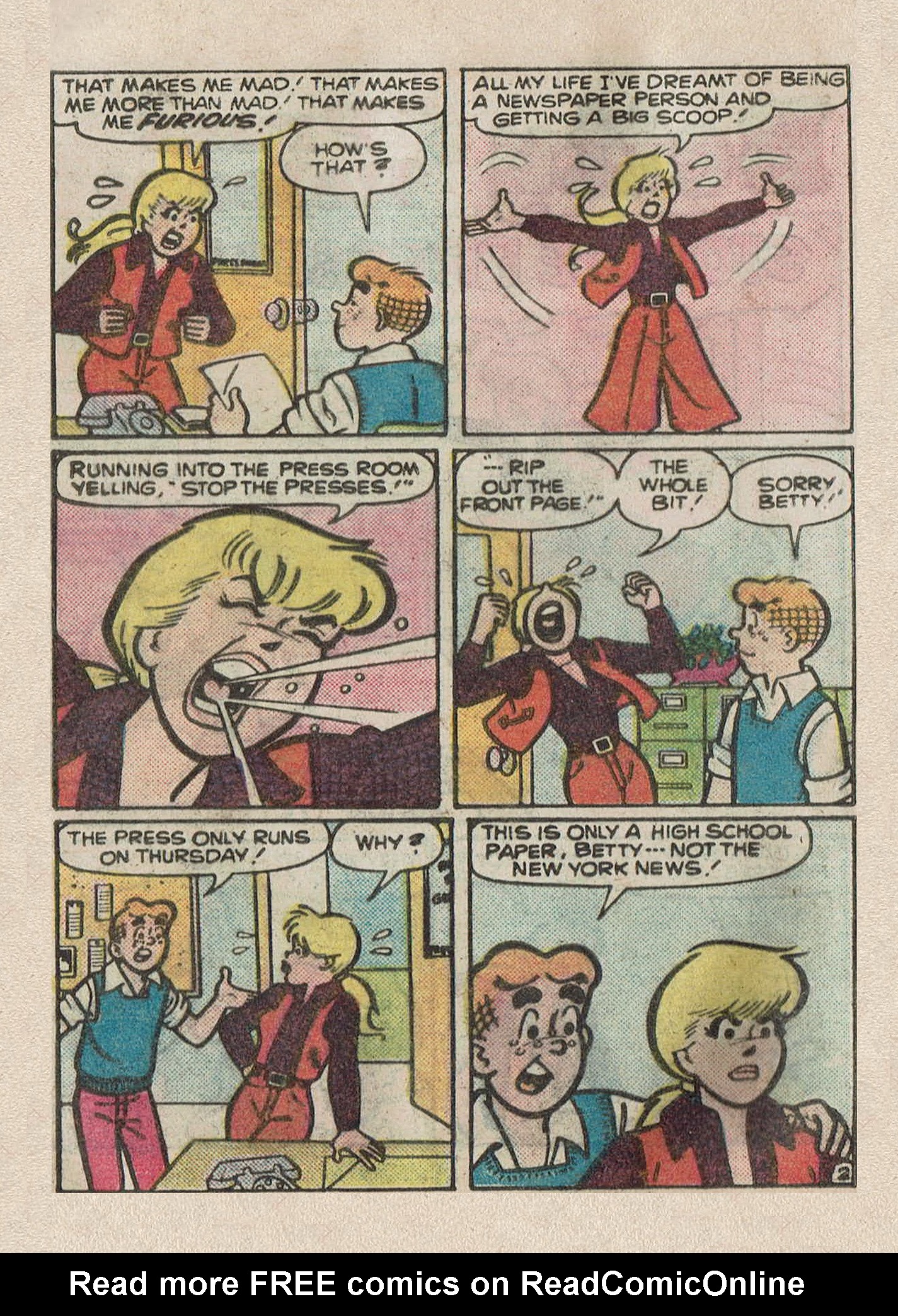 Read online Jughead Jones Comics Digest comic -  Issue #49 - 36