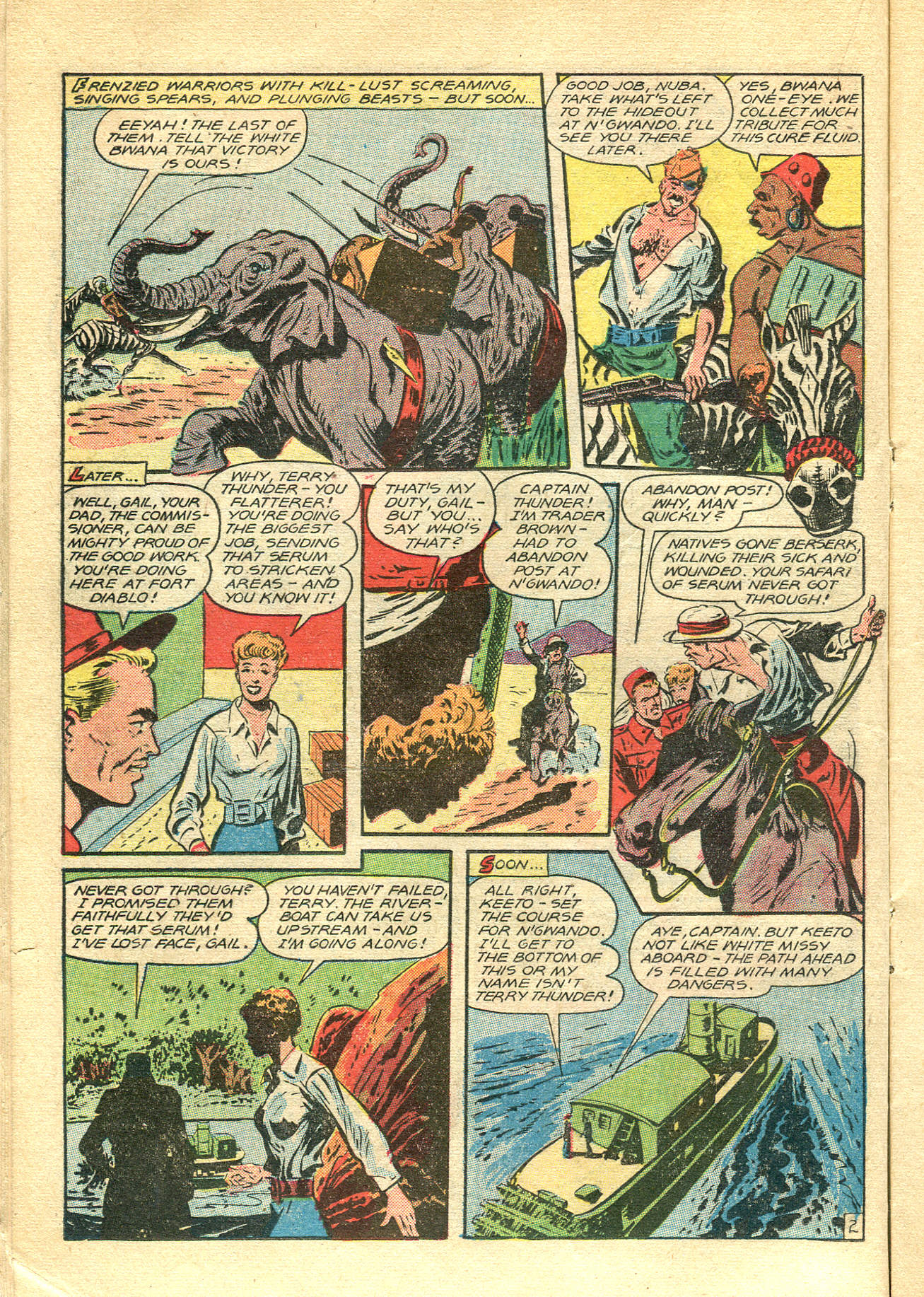 Read online Jungle Comics comic -  Issue #97 - 20