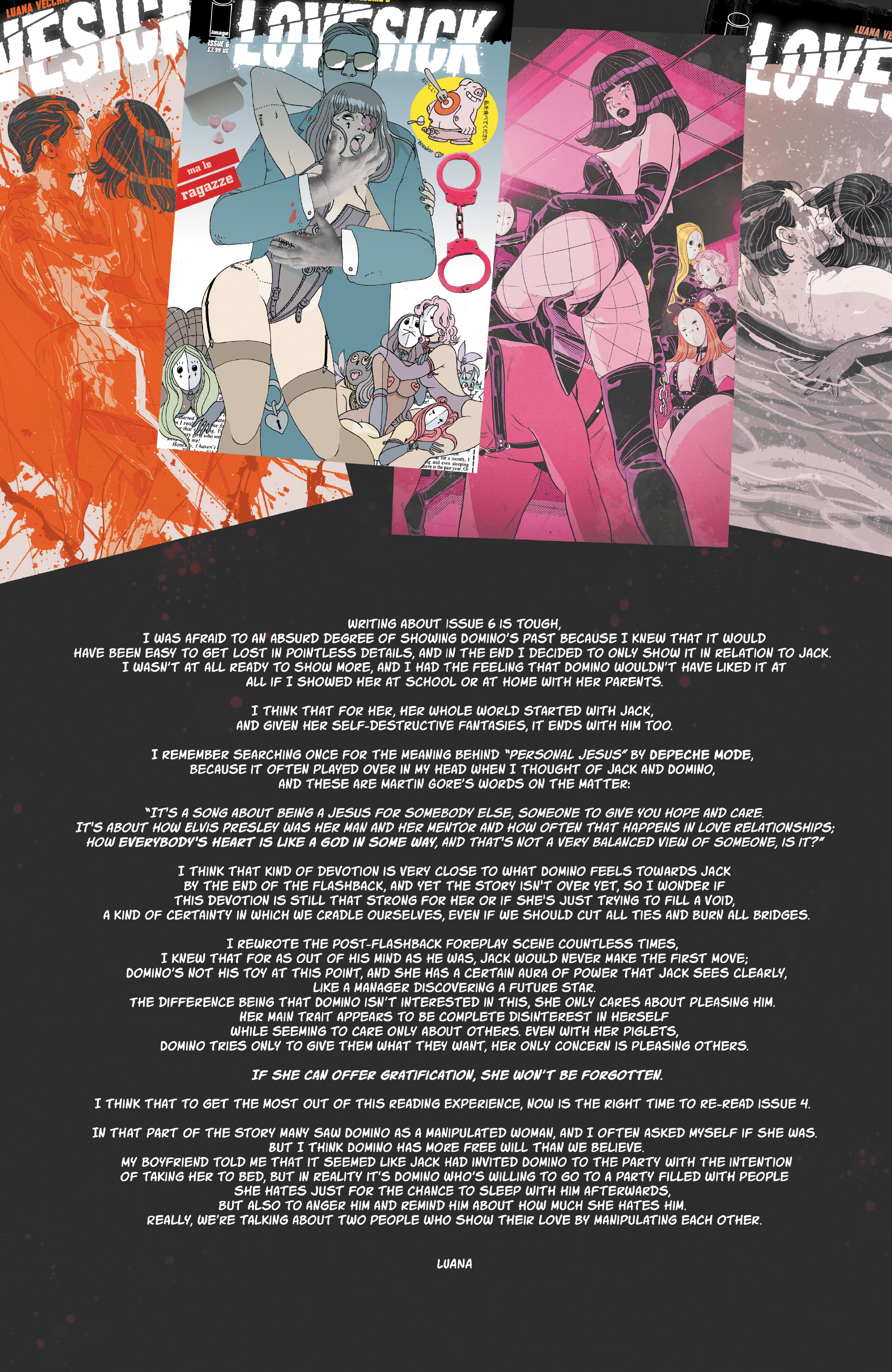 Read online Lovesick comic -  Issue #6 - 34