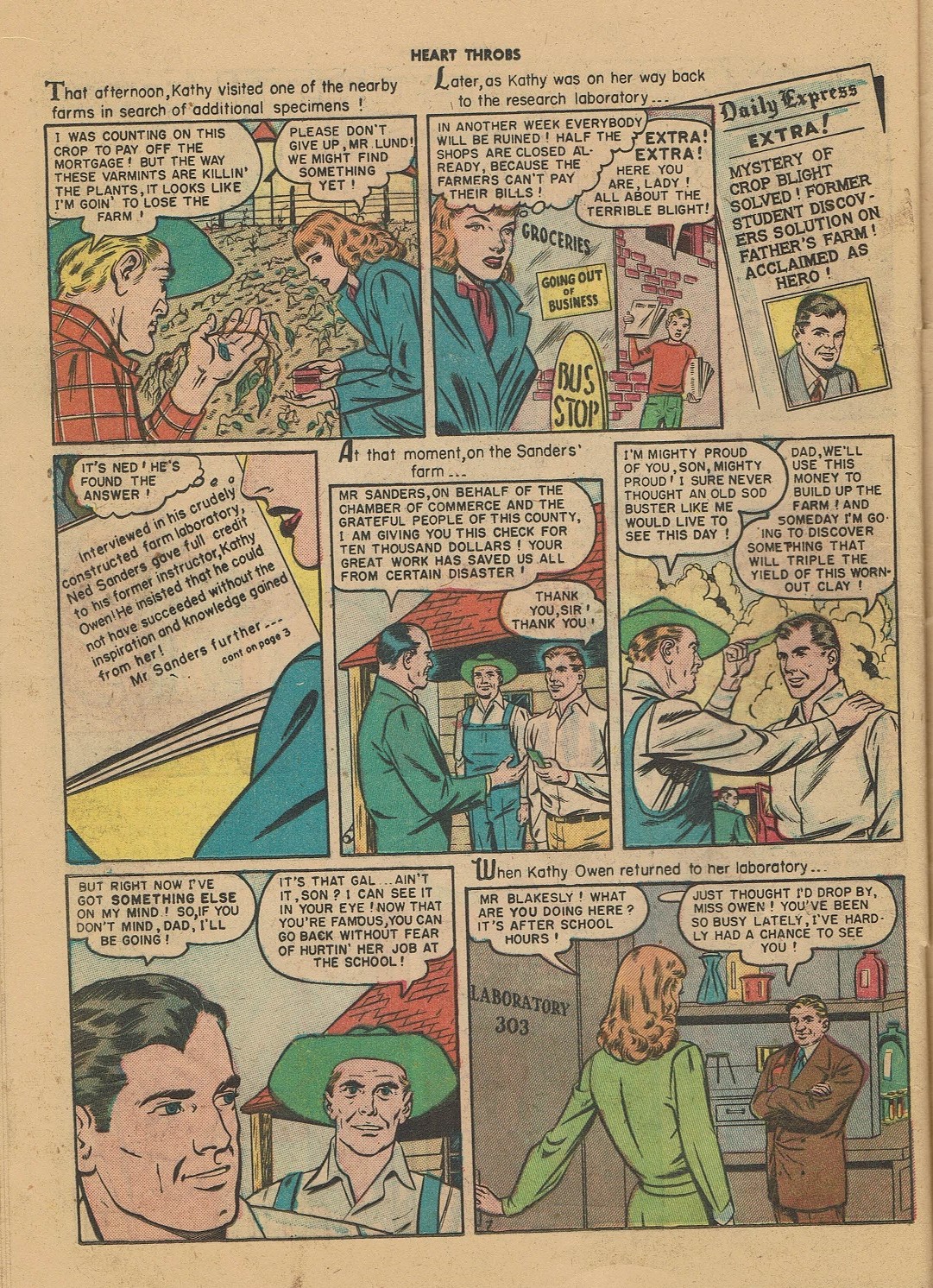 Read online Heart Throbs comic -  Issue #6 - 24