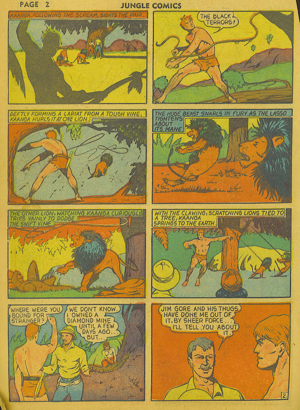 Read online Jungle Comics comic -  Issue #8 - 4