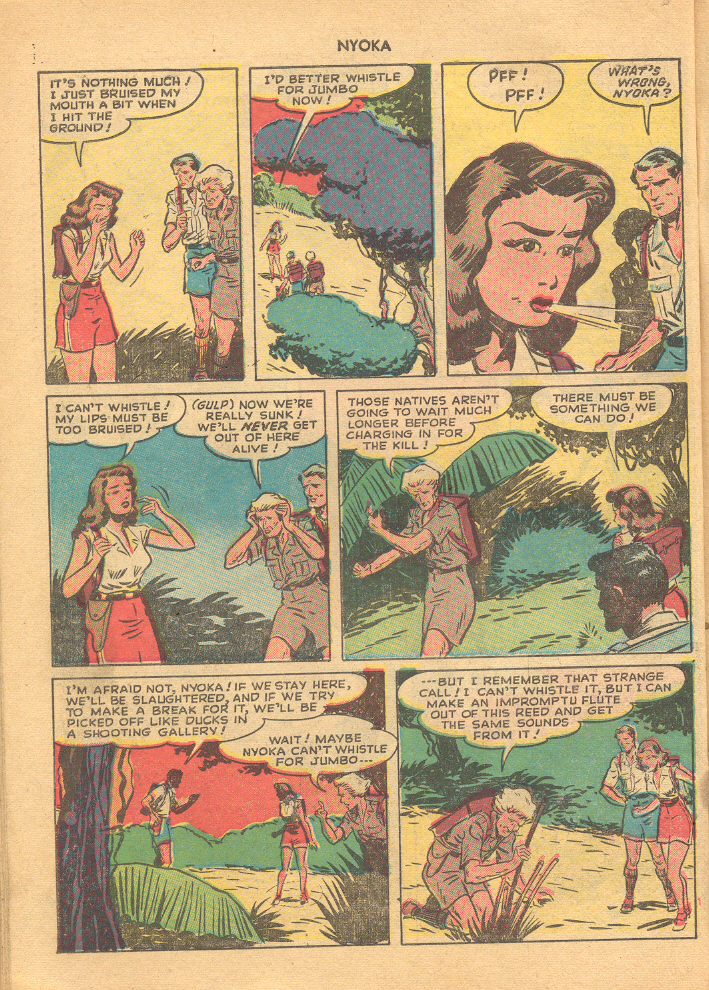 Read online Nyoka the Jungle Girl (1945) comic -  Issue #29 - 46