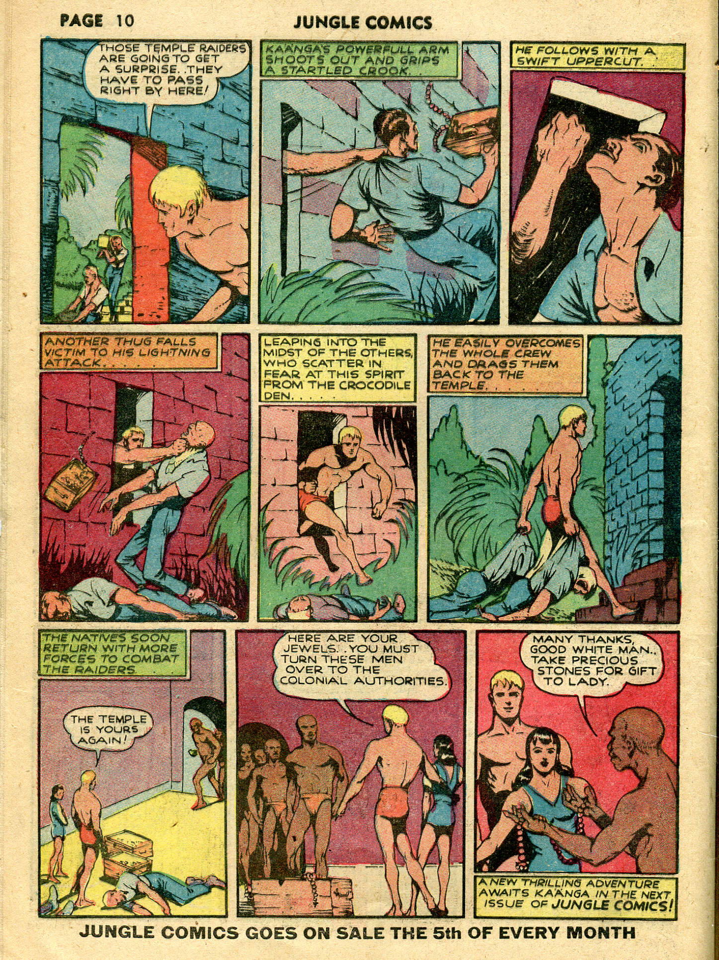 Read online Jungle Comics comic -  Issue #15 - 13