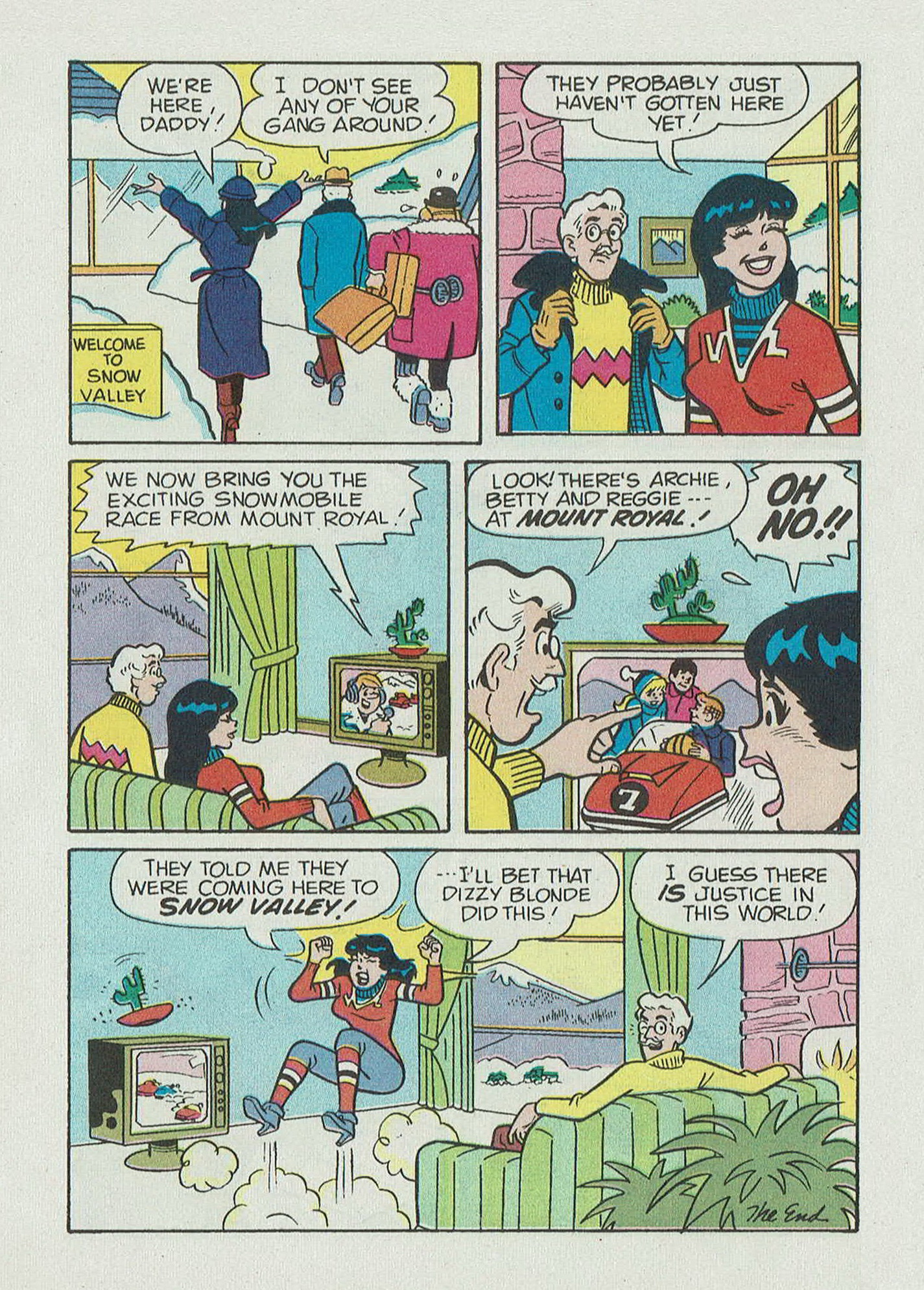 Read online Betty and Veronica Digest Magazine comic -  Issue #59 - 64