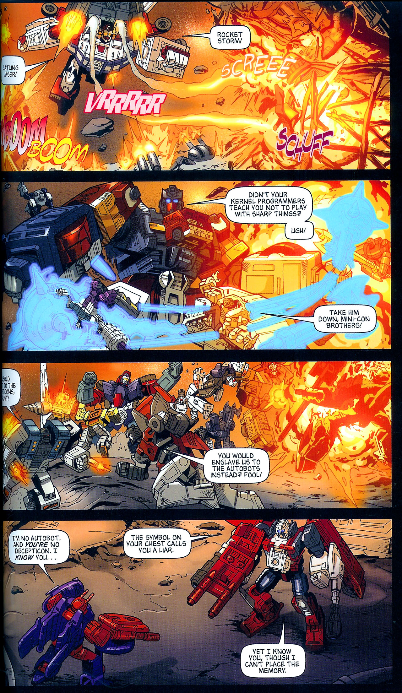 Read online Transformers: Cybertron: Balancing Act comic -  Issue # TPB - 66