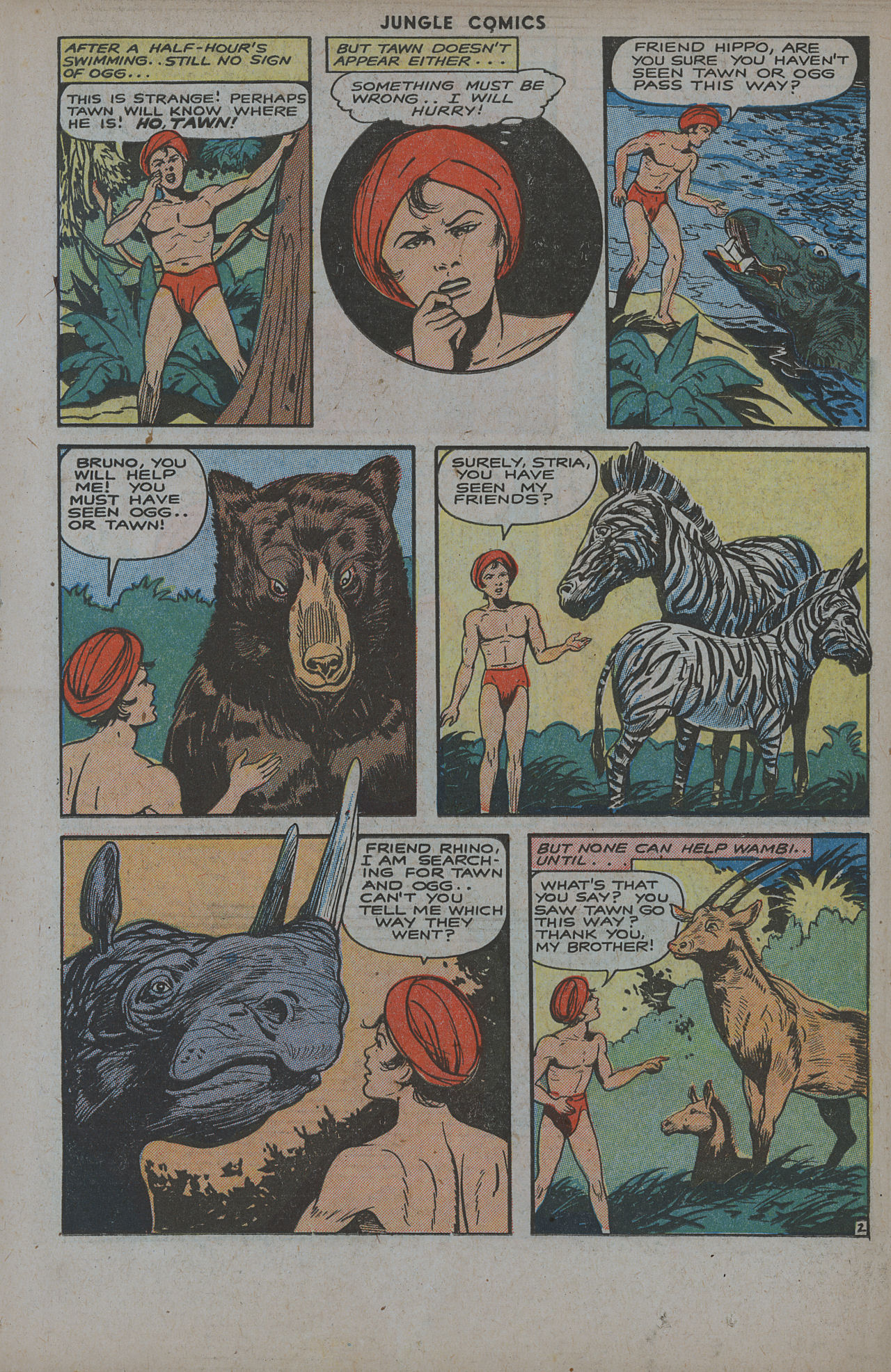 Read online Jungle Comics comic -  Issue #56 - 27