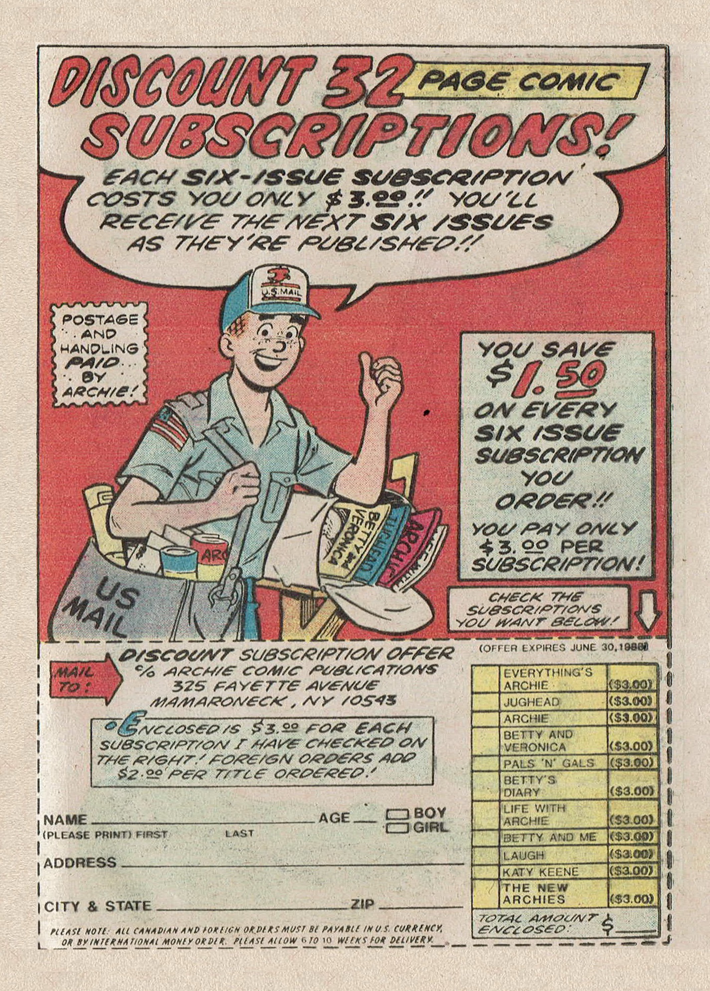 Read online Jughead Jones Comics Digest comic -  Issue #49 - 121