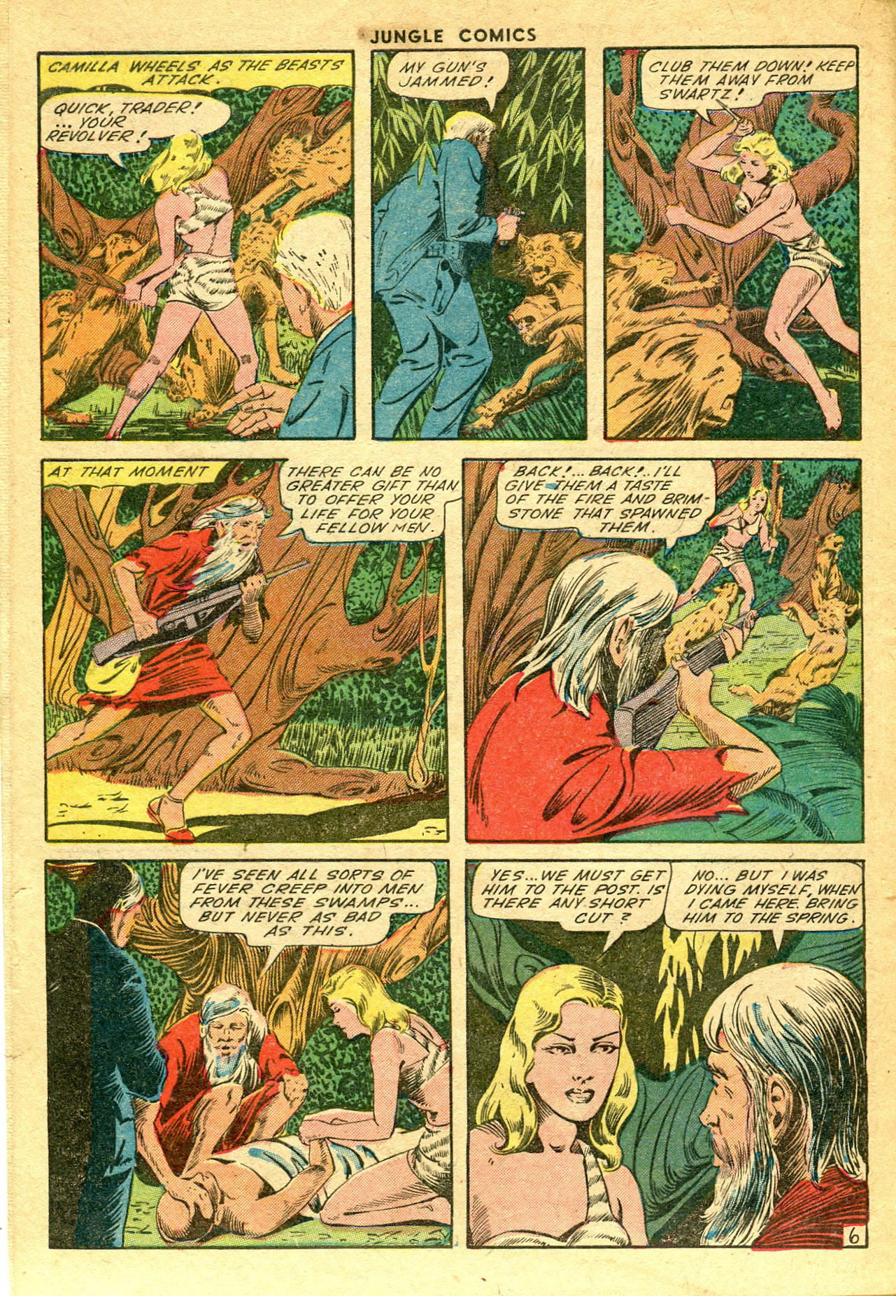 Read online Jungle Comics comic -  Issue #59 - 49