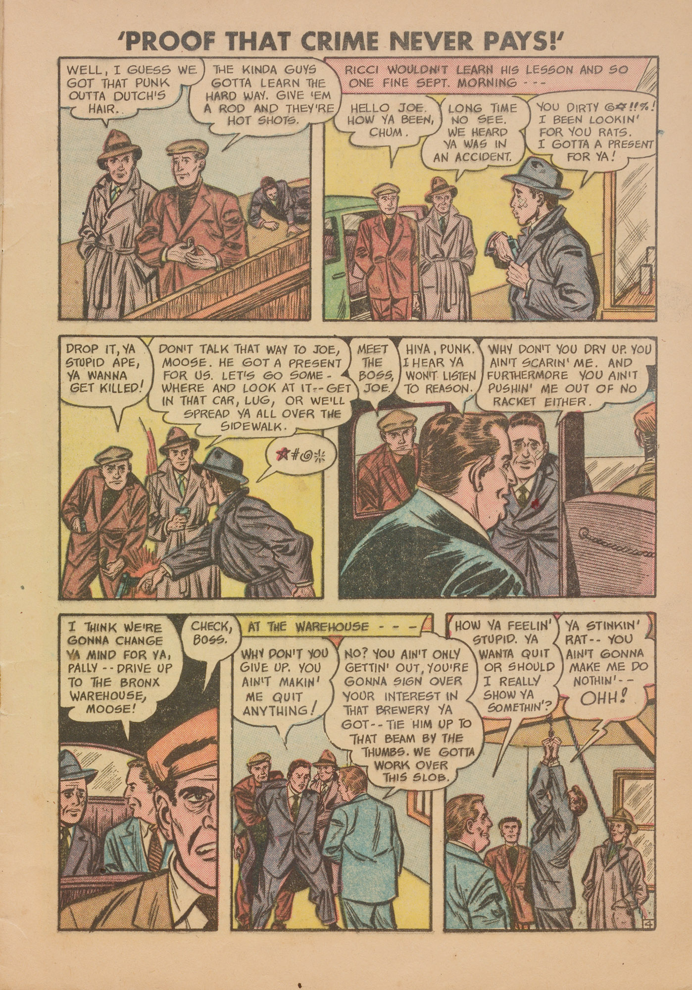 Read online Murder Incorporated (1948) comic -  Issue #3 - 5