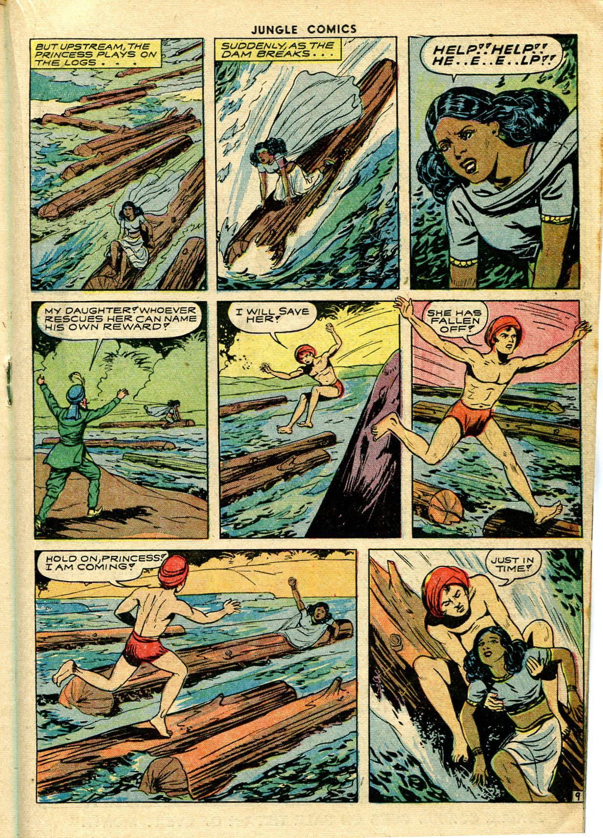 Read online Jungle Comics comic -  Issue #45 - 35
