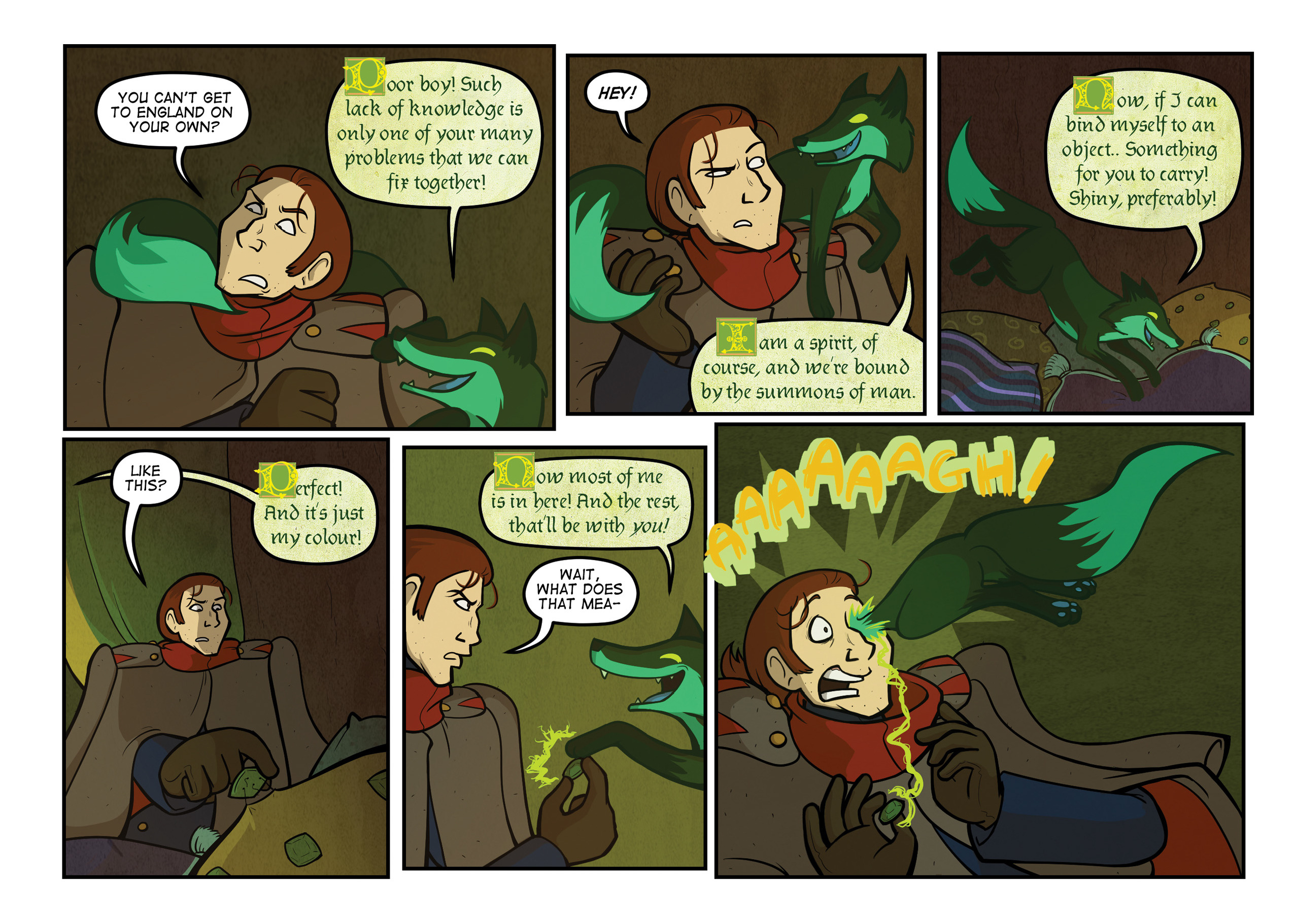 Read online Widdershins comic -  Issue #5 - 31