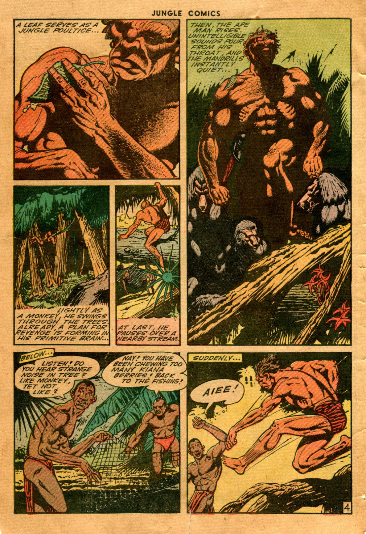 Read online Jungle Comics comic -  Issue #60 - 7