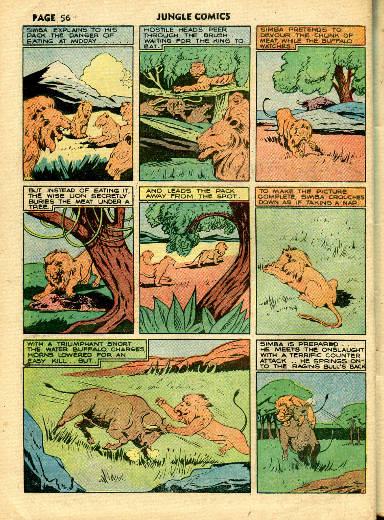 Read online Jungle Comics comic -  Issue #15 - 59