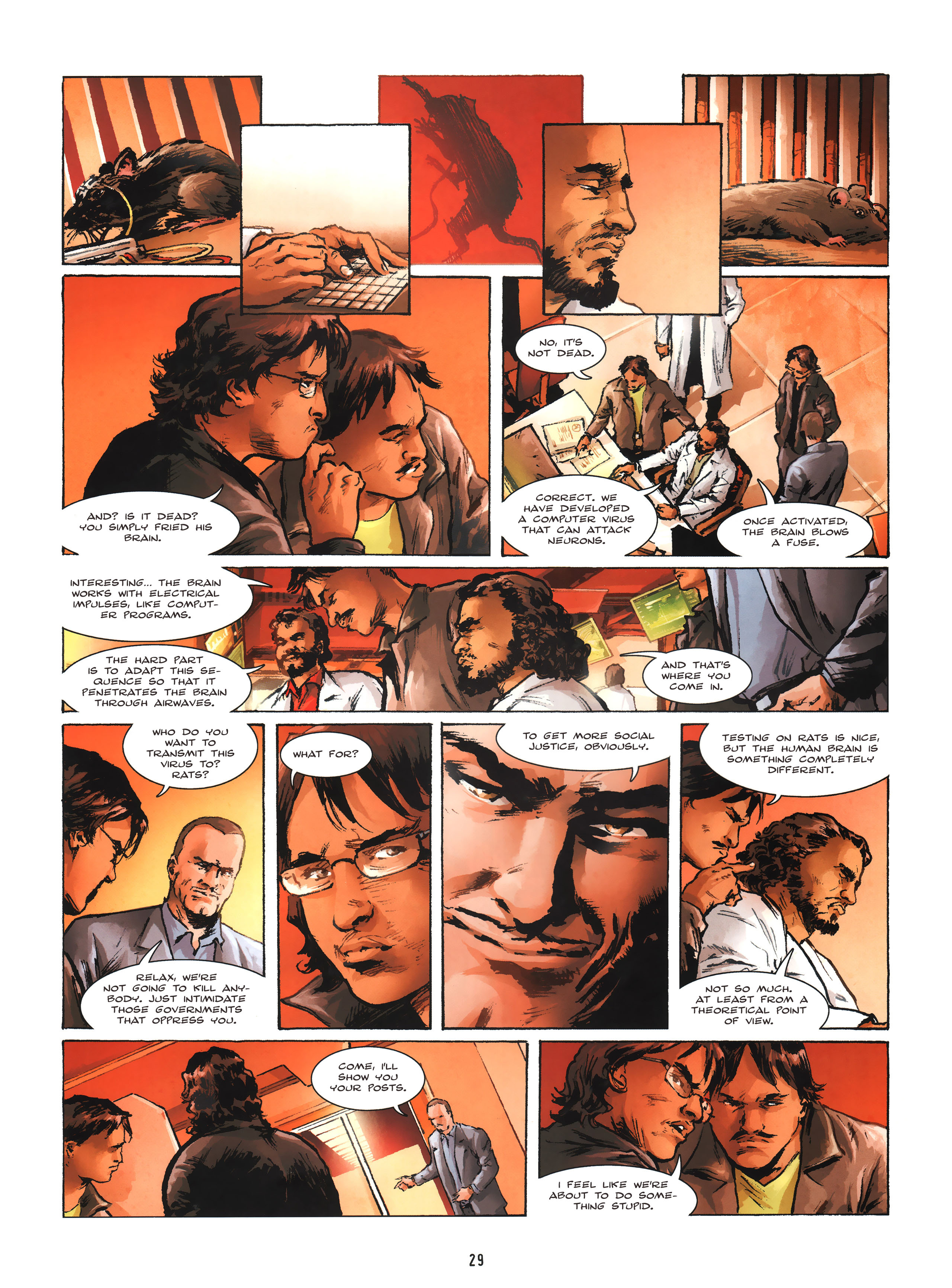 Read online Firewall comic -  Issue #1 - 30