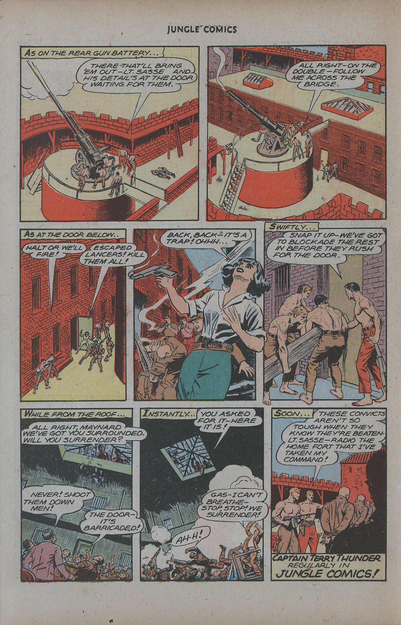 Read online Jungle Comics comic -  Issue #77 - 32