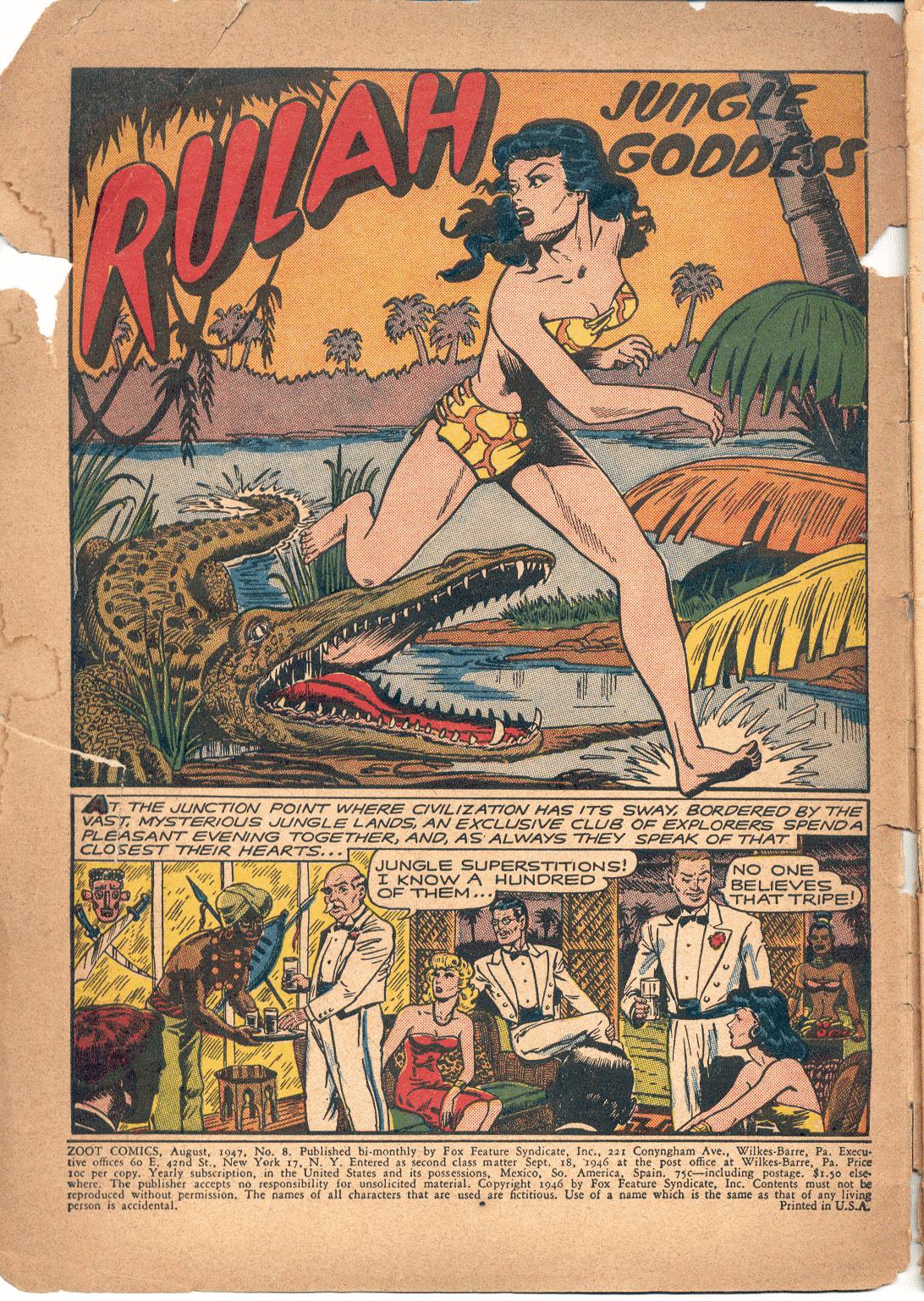 Read online Zoot Comics comic -  Issue #8 - 2