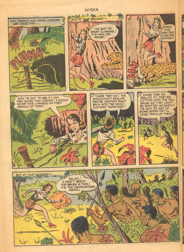 Read online Nyoka the Jungle Girl (1945) comic -  Issue #40 - 22