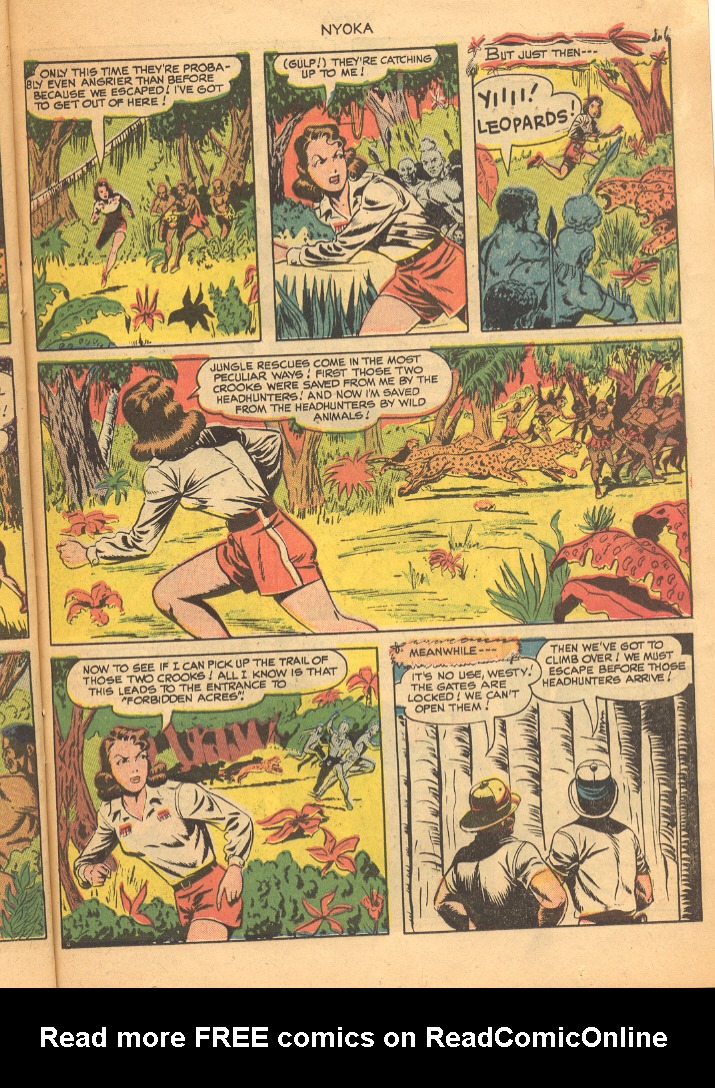 Read online Nyoka the Jungle Girl (1945) comic -  Issue #40 - 23