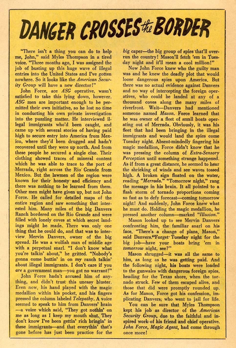 Read online Magic Agent comic -  Issue #2 - 23