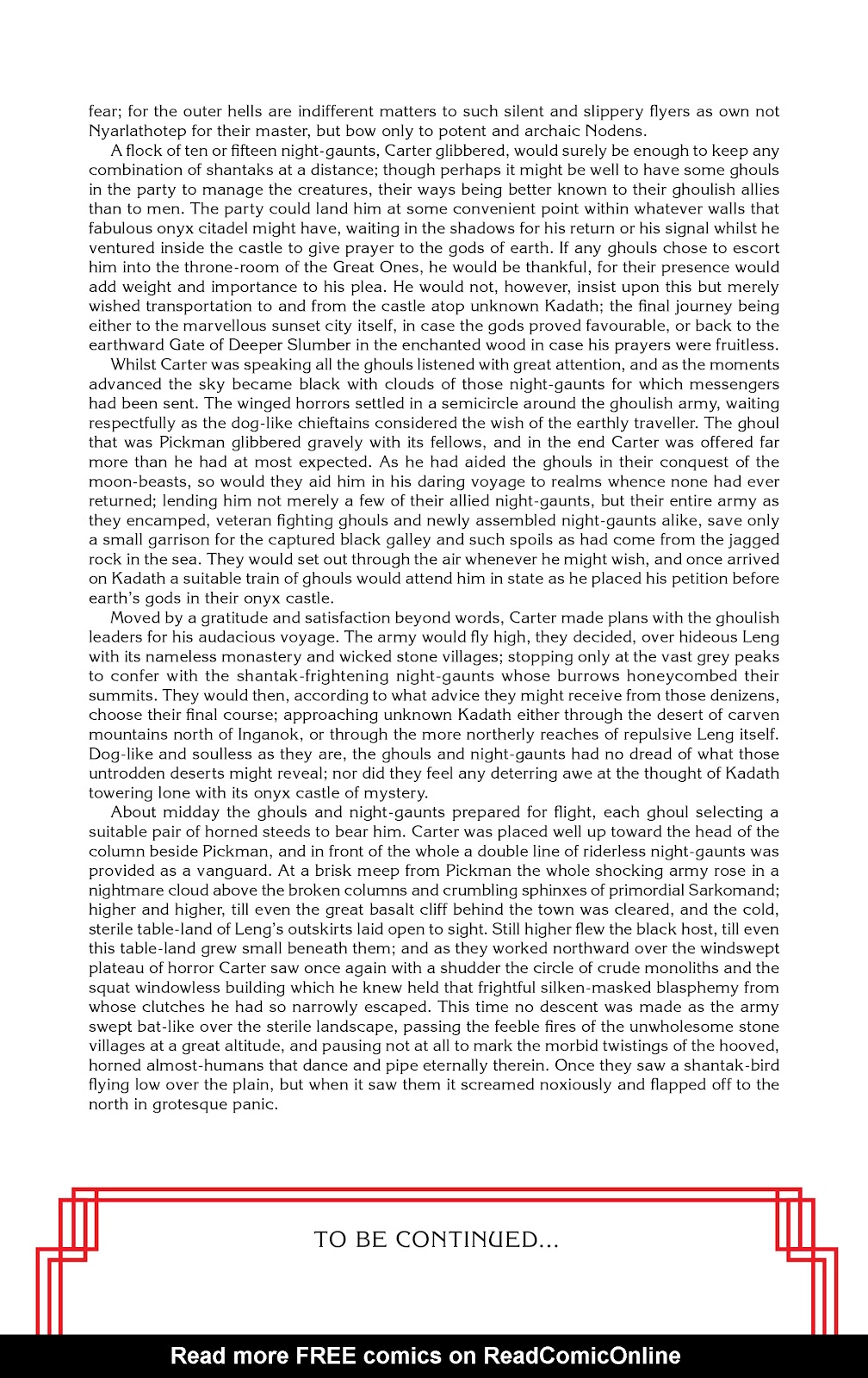 Lovecraft Unknown Kadath issue 7 - Page 32