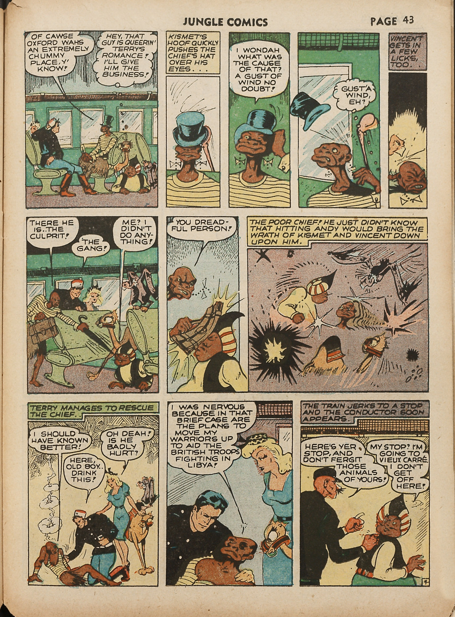 Read online Jungle Comics comic -  Issue #18 - 45