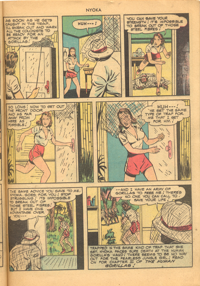 Read online Nyoka the Jungle Girl (1945) comic -  Issue #30 - 17