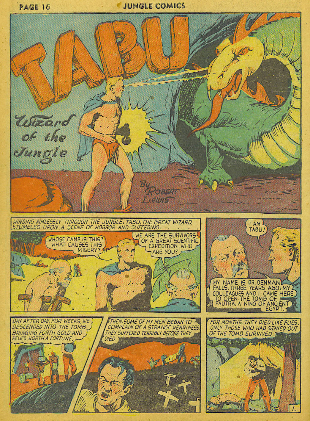 Read online Jungle Comics comic -  Issue #8 - 18