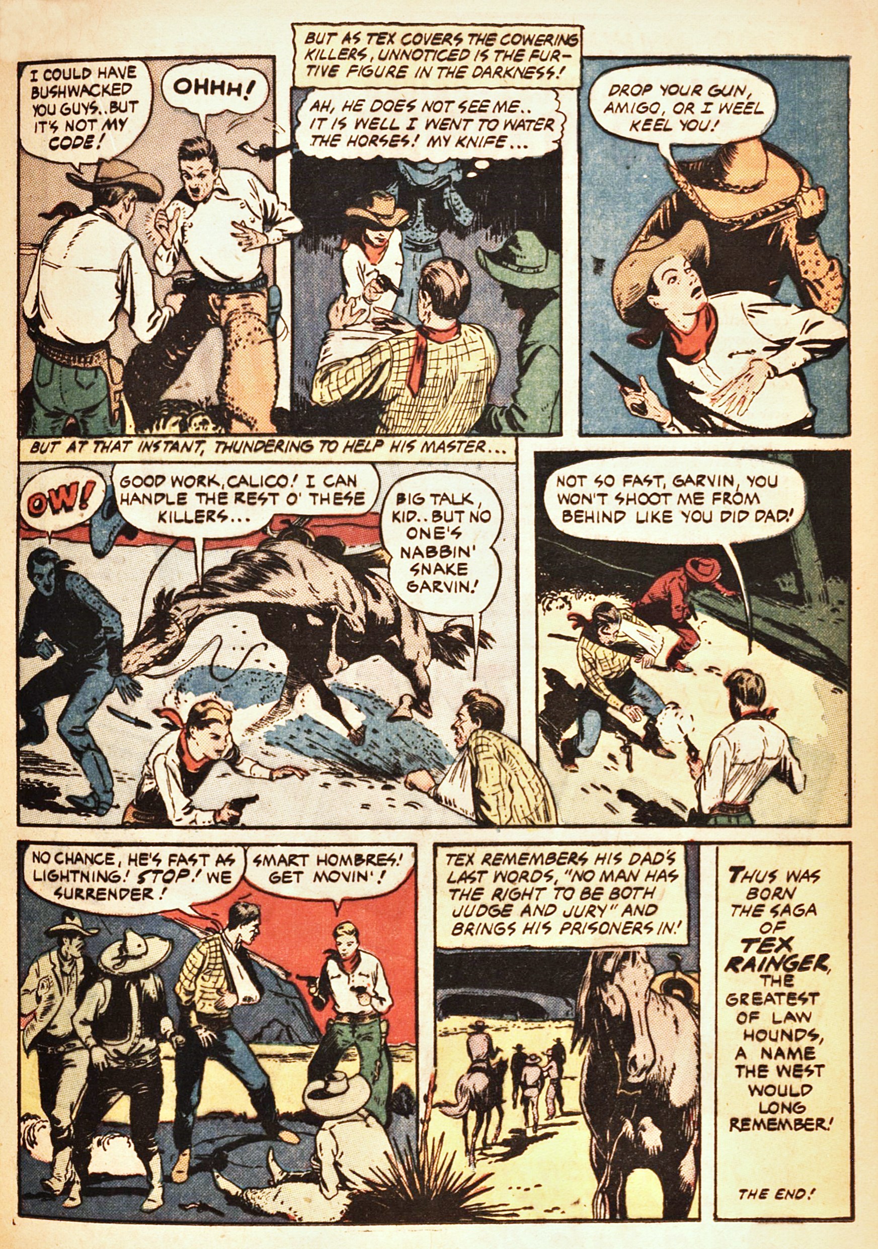 Read online Firehair (1951) comic -  Issue #7 - 21