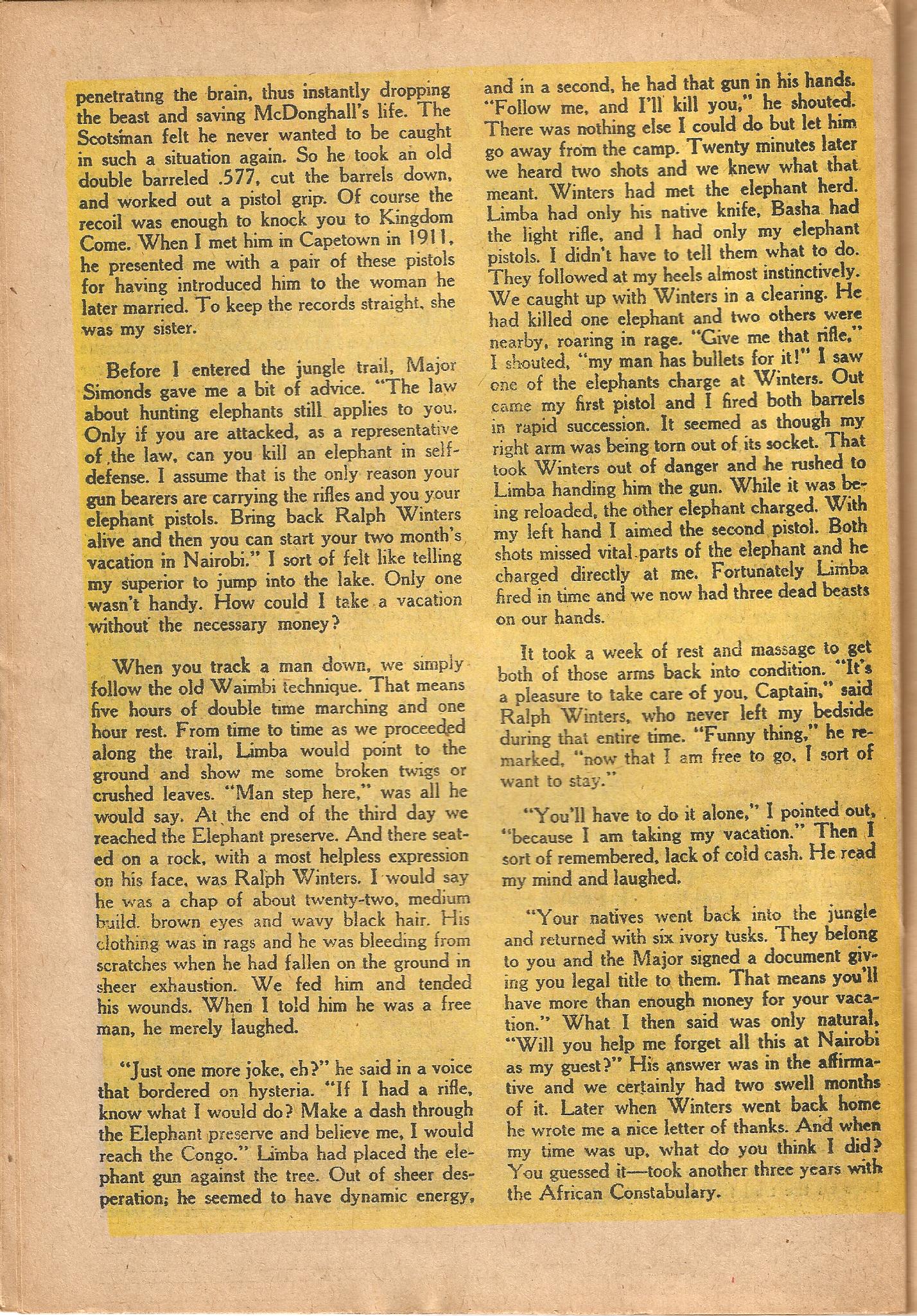 Read online Jungle Adventures (1963) comic -  Issue #10 - 22