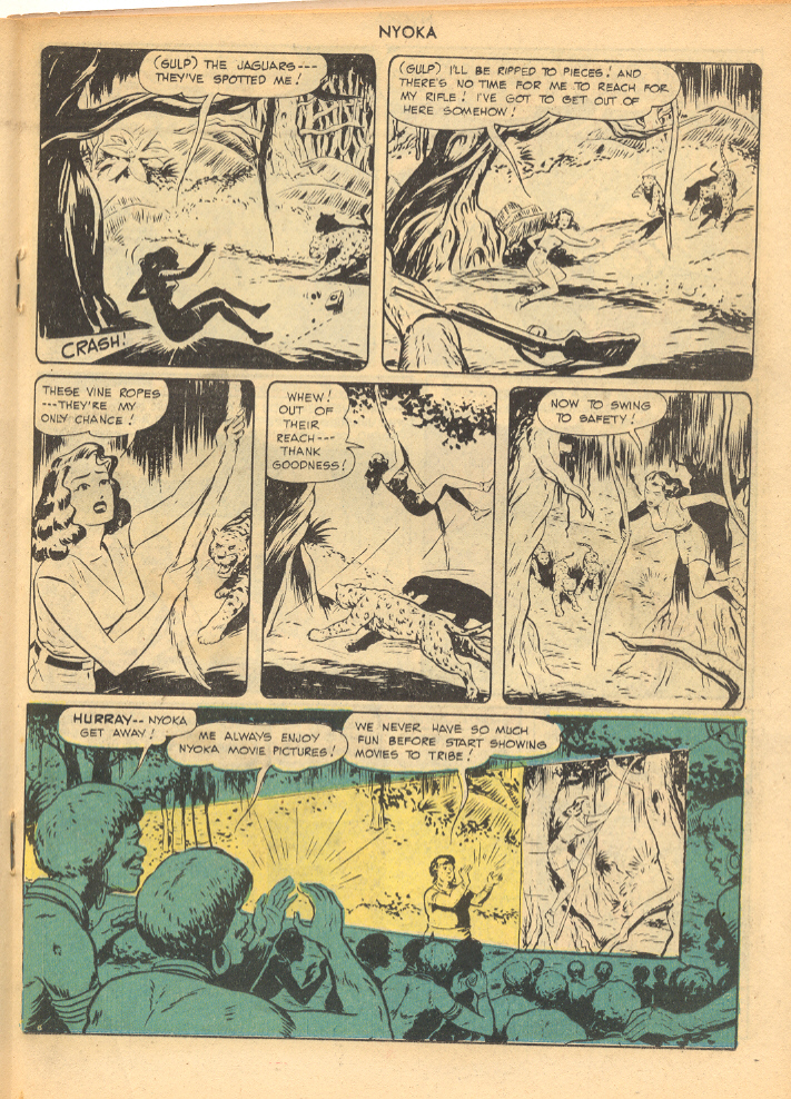 Read online Nyoka the Jungle Girl (1945) comic -  Issue #34 - 27