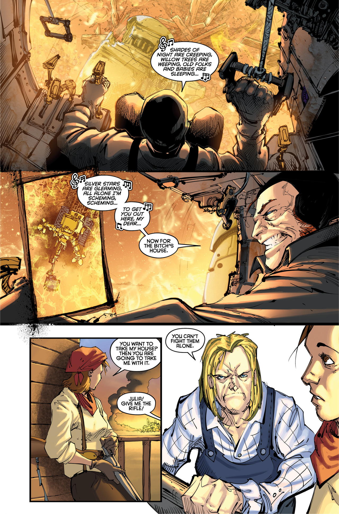 Read online Broken Gargoyles: Sin and Virtue comic -  Issue #3 - 3